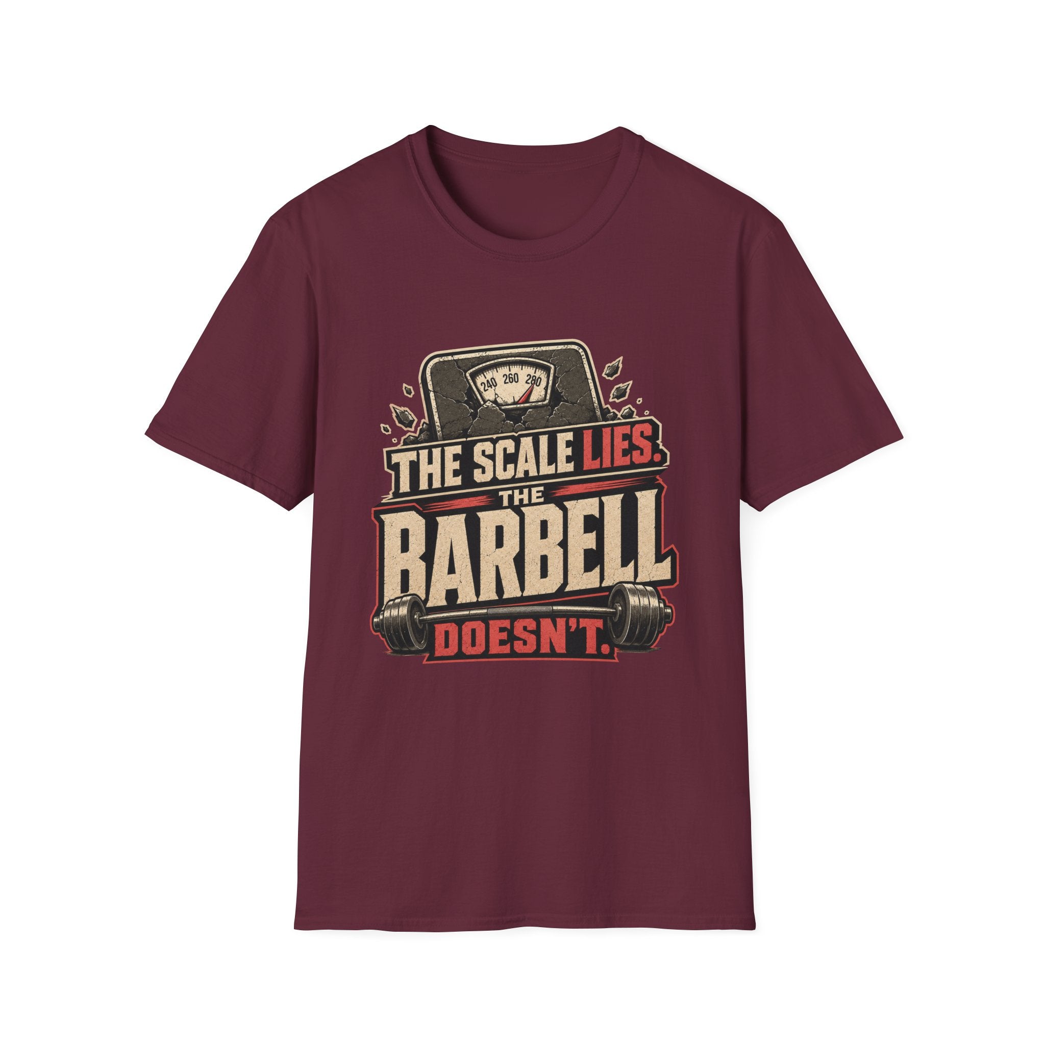 The Barbell Never Lies T-Shirt
