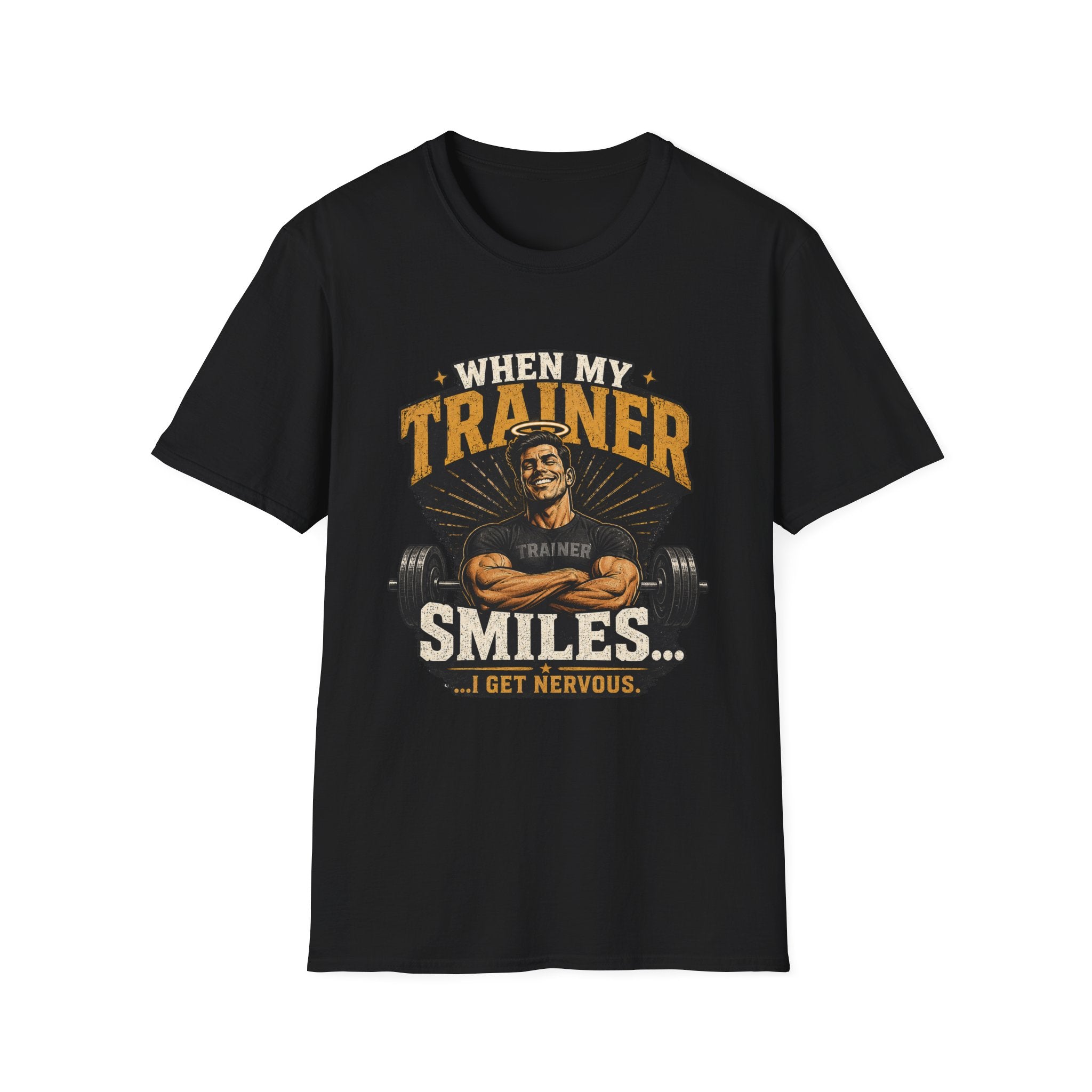 Nervous Trainer Smile T-Shirt