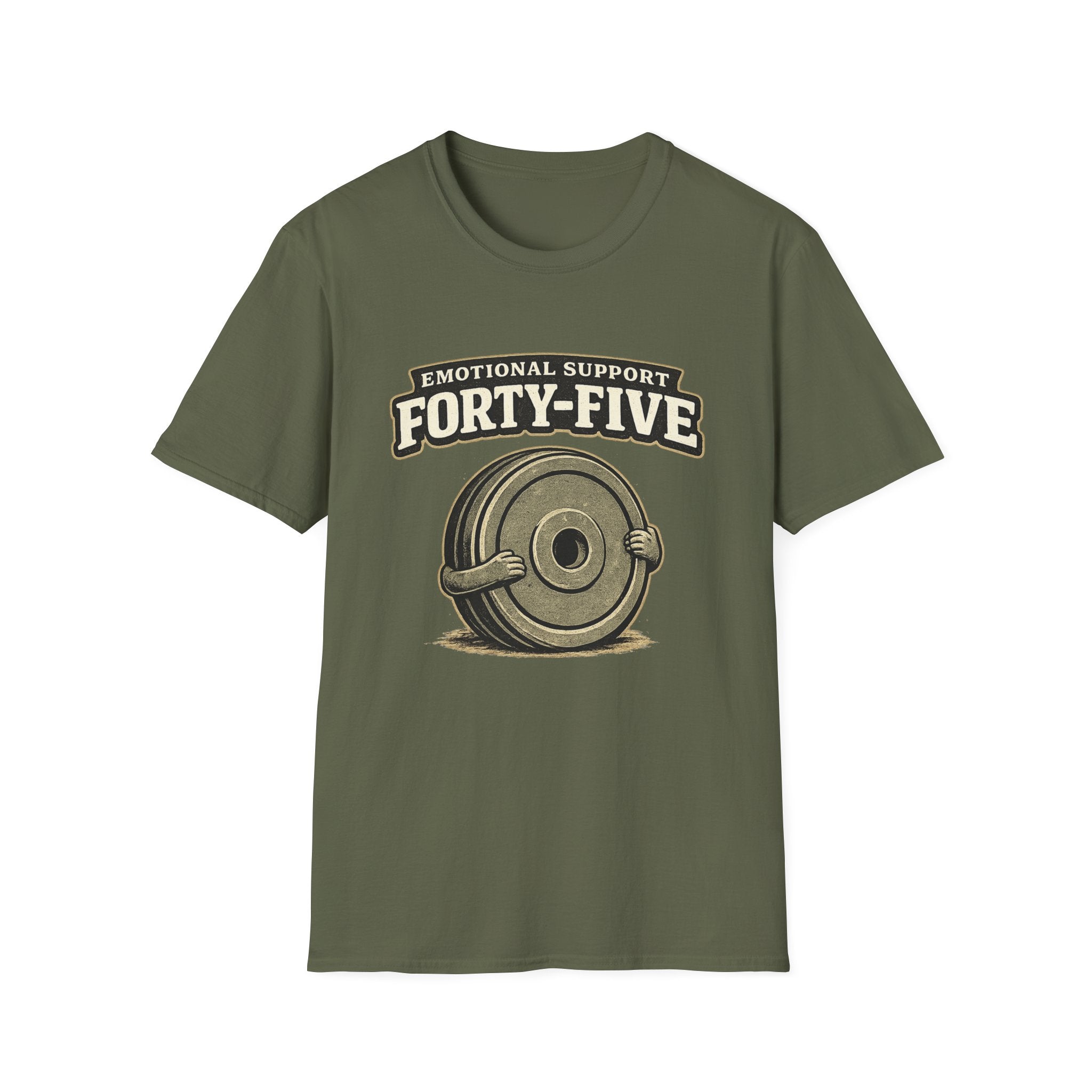 Emotional Support Plate T-Shirt