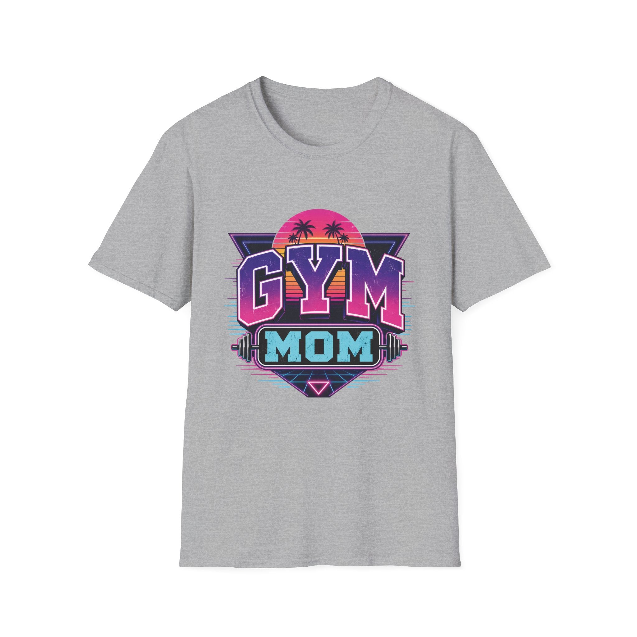 Retro Gym Mom T-Shirt