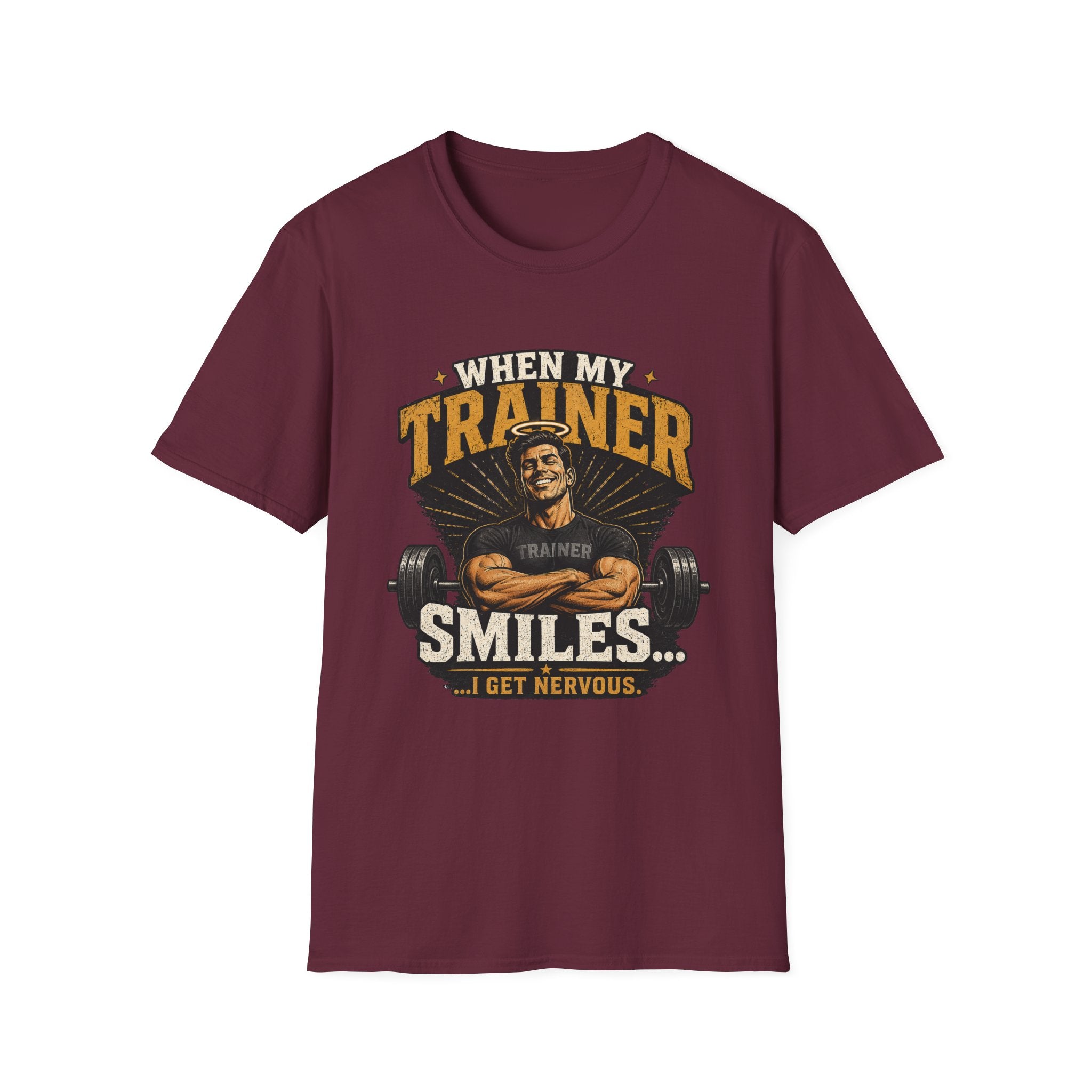 Nervous Trainer Smile T-Shirt