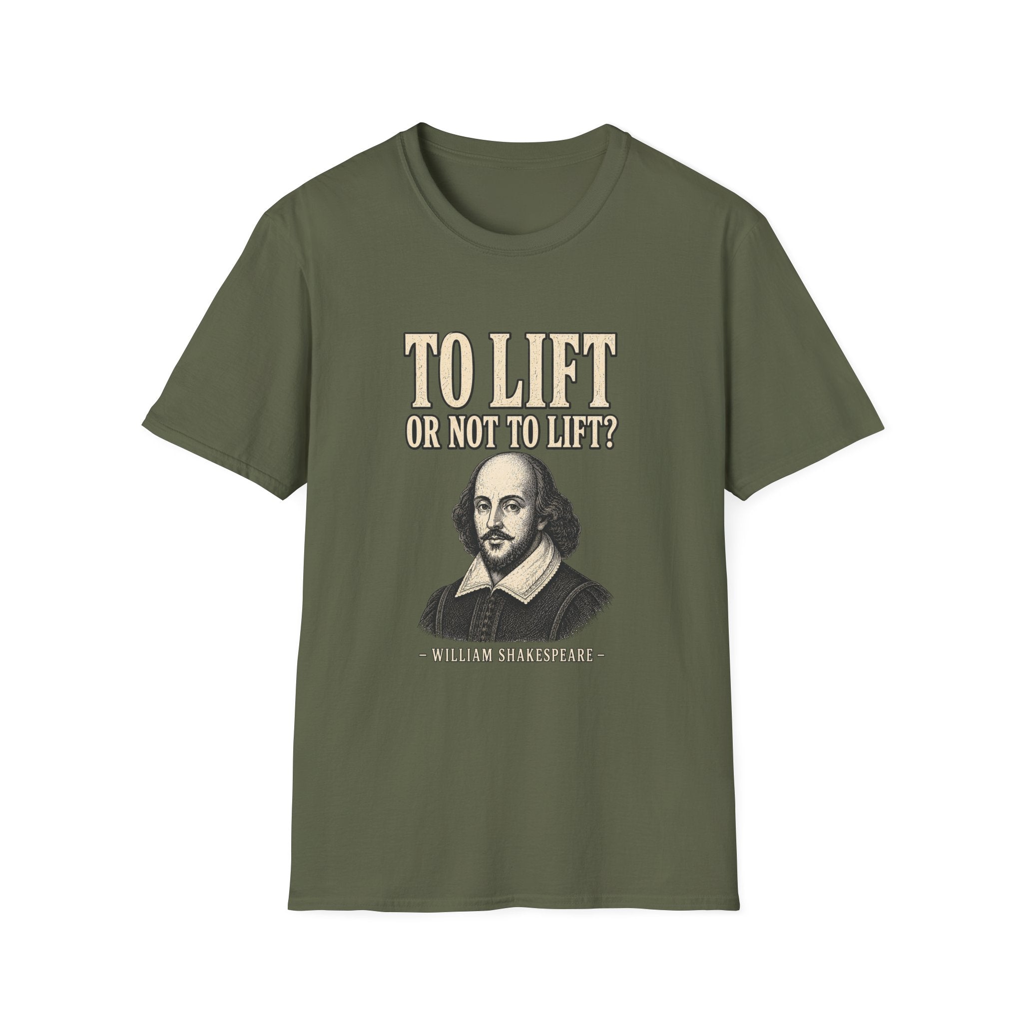 Shakespeare Lifting Question T-Shirt
