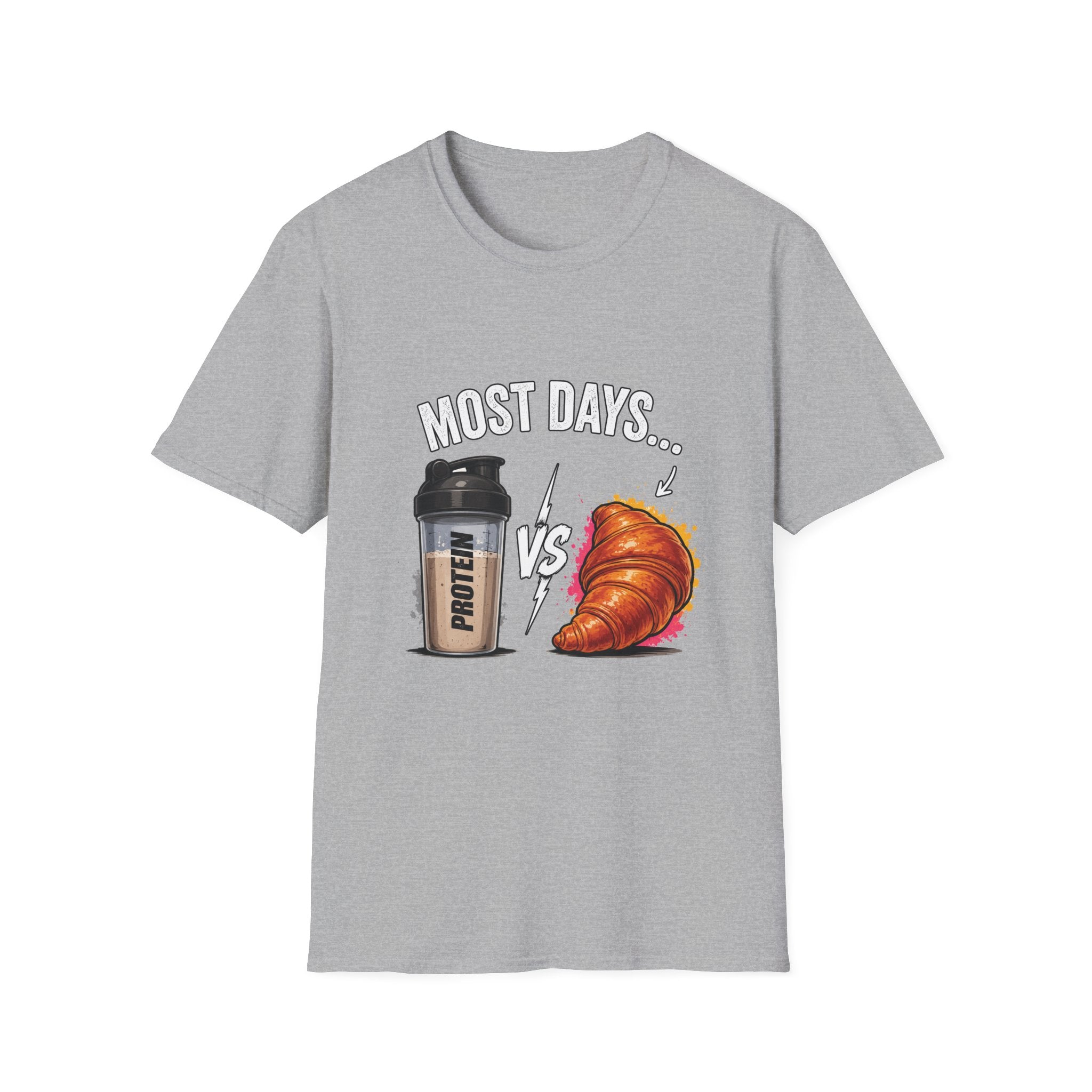 Protein vs Croissant T-Shirt