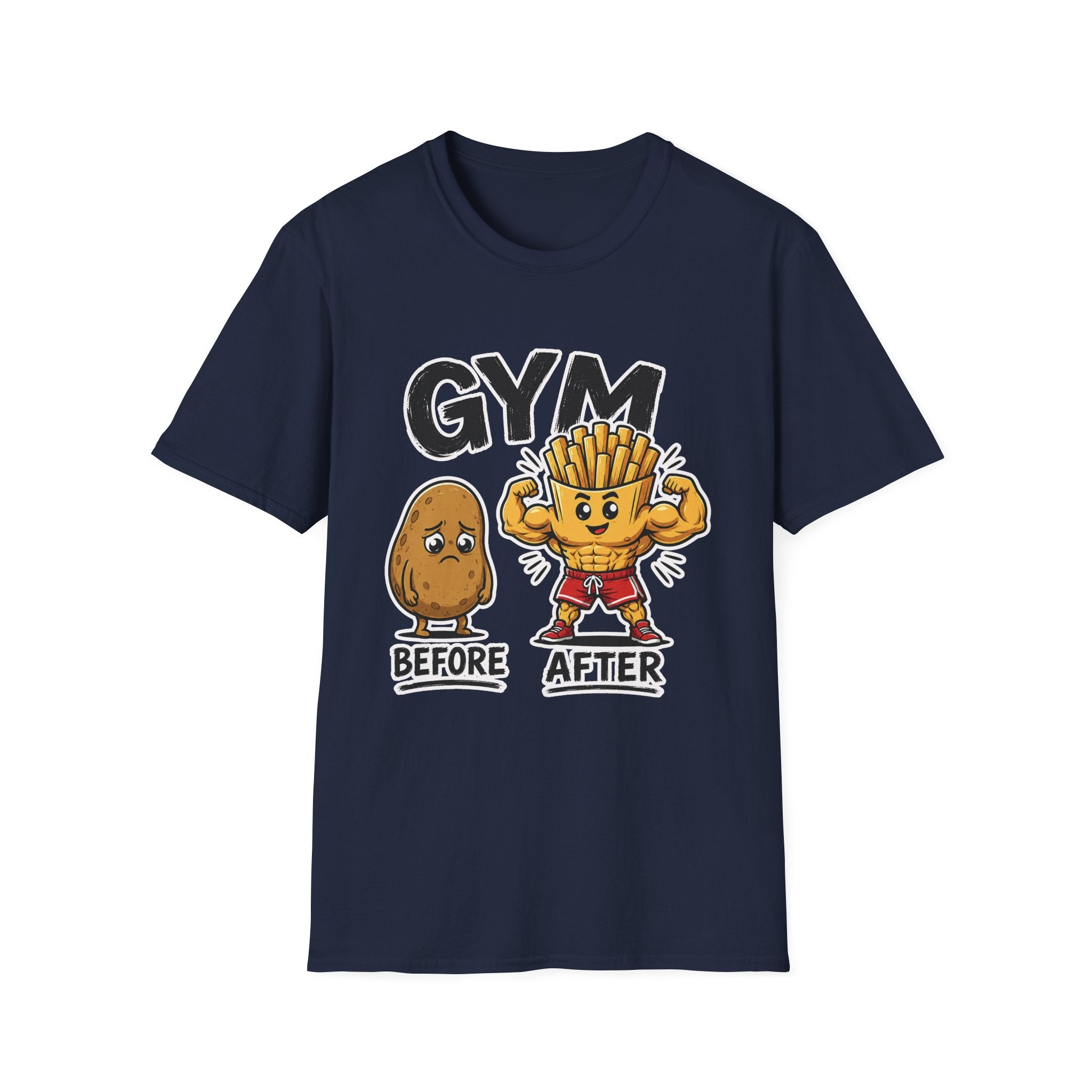 Gym Potato Transformation T-Shirt