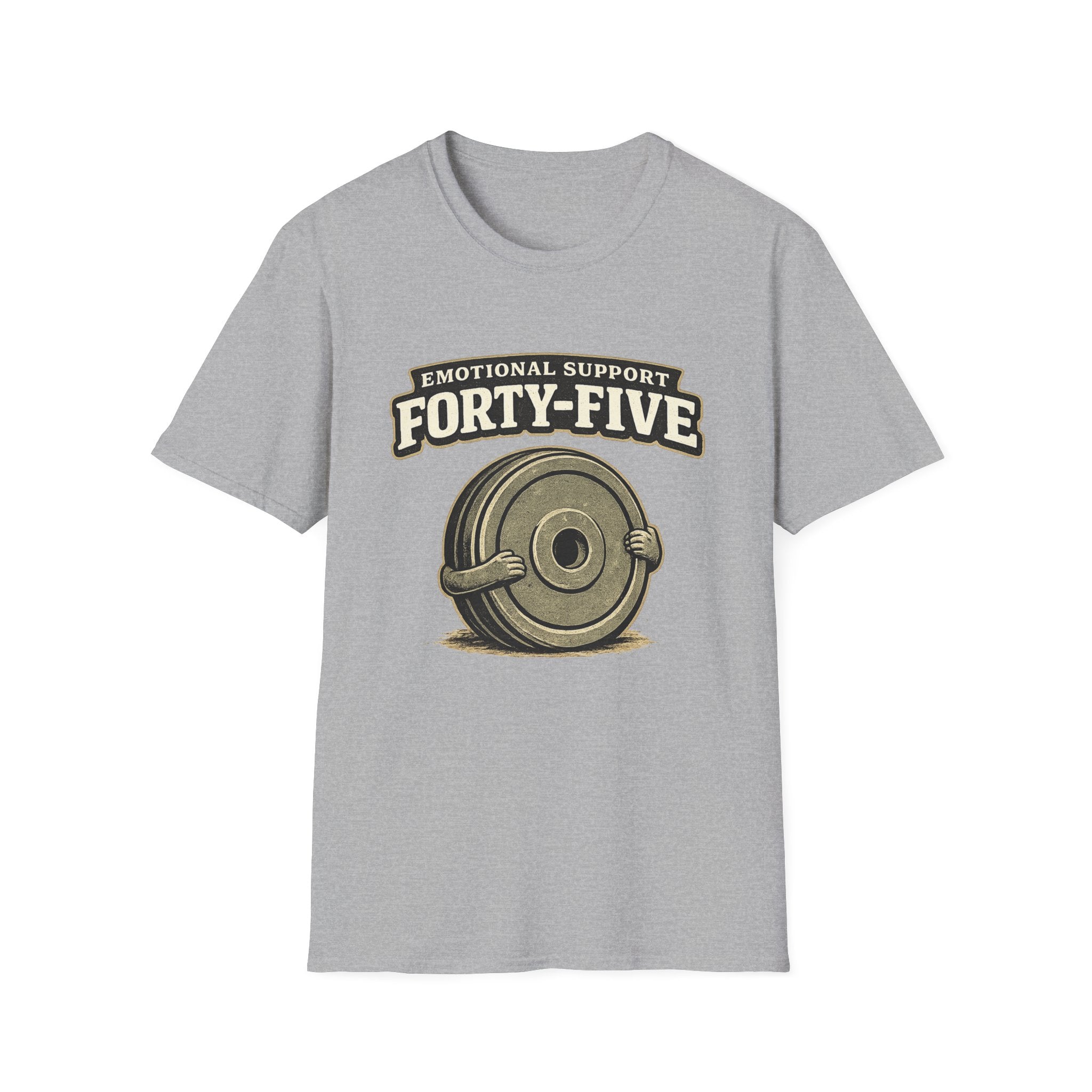 Emotional Support Plate T-Shirt