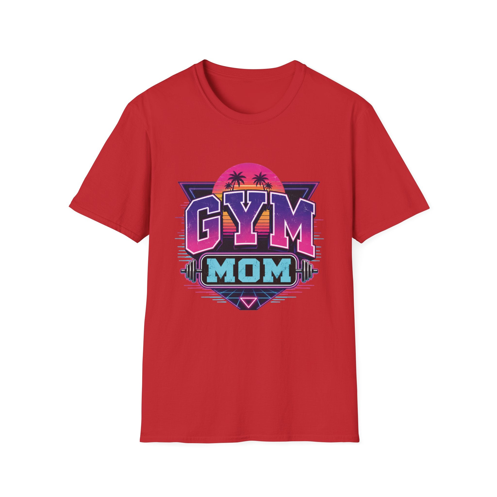 Retro Gym Mom T-Shirt