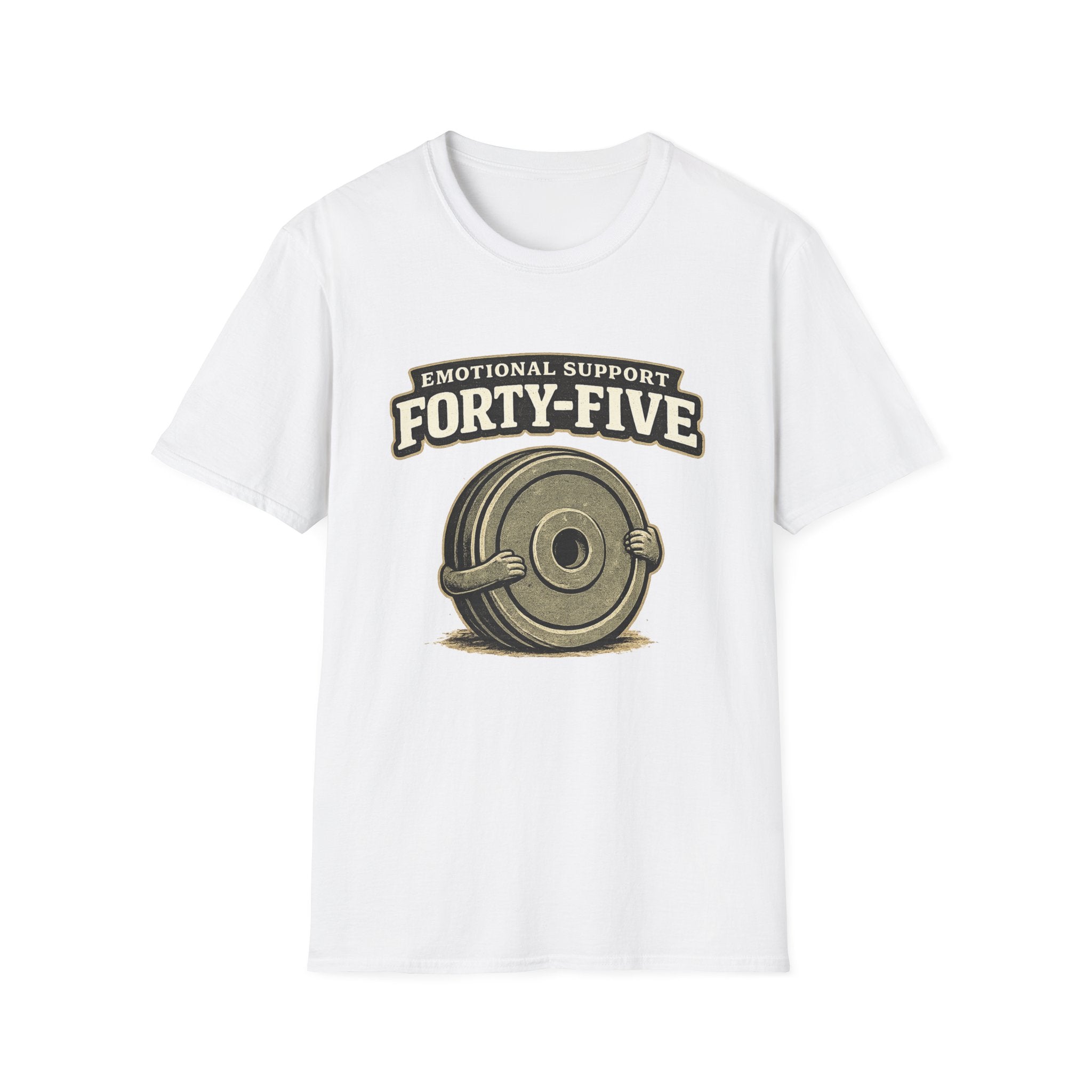 Emotional Support Plate T-Shirt