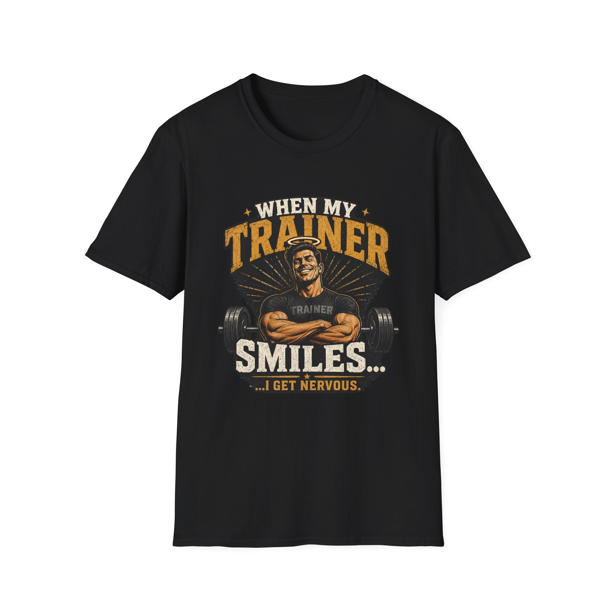 Nervous Trainer Smile T-Shirt