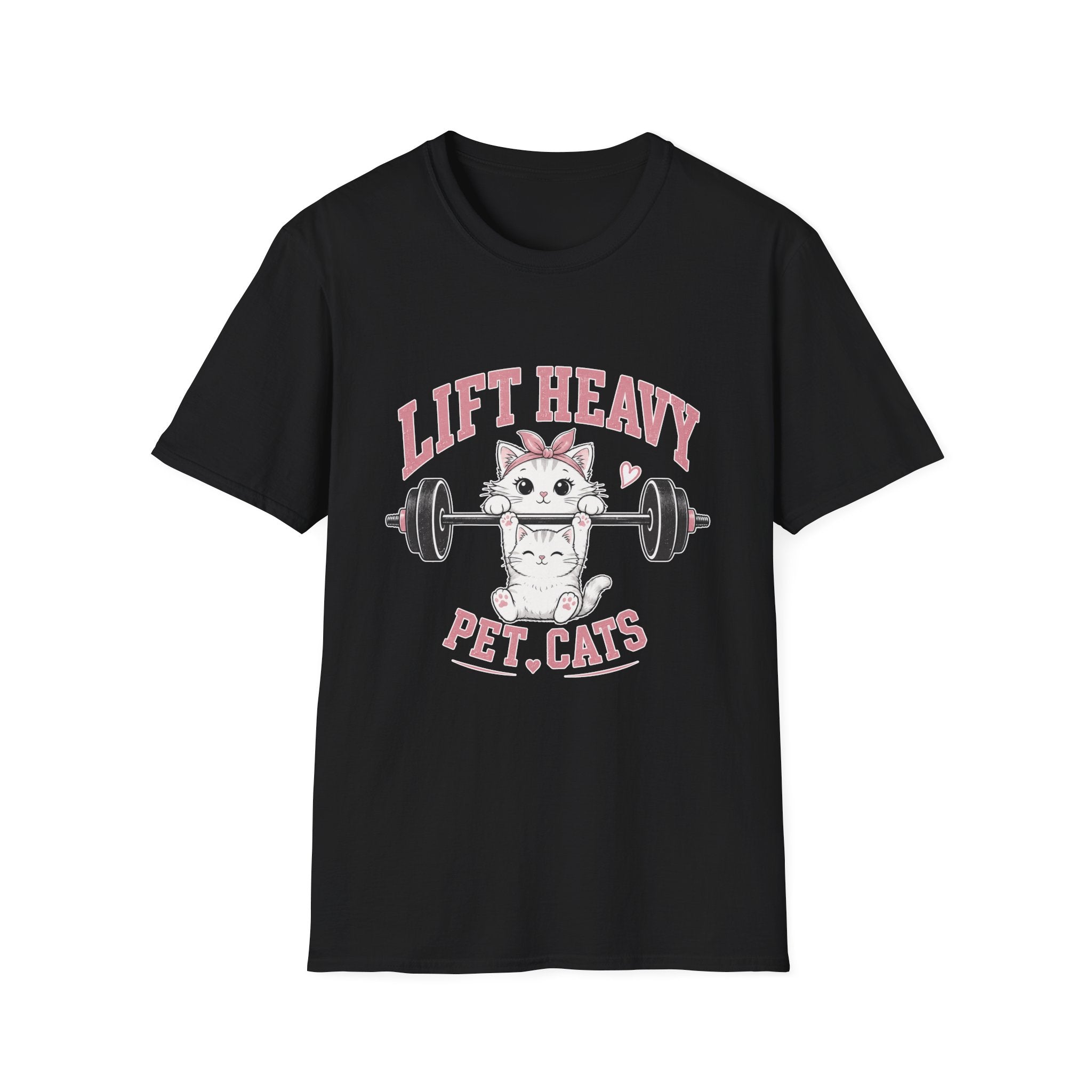 Lift Heavy Pet Cats T-Shirt