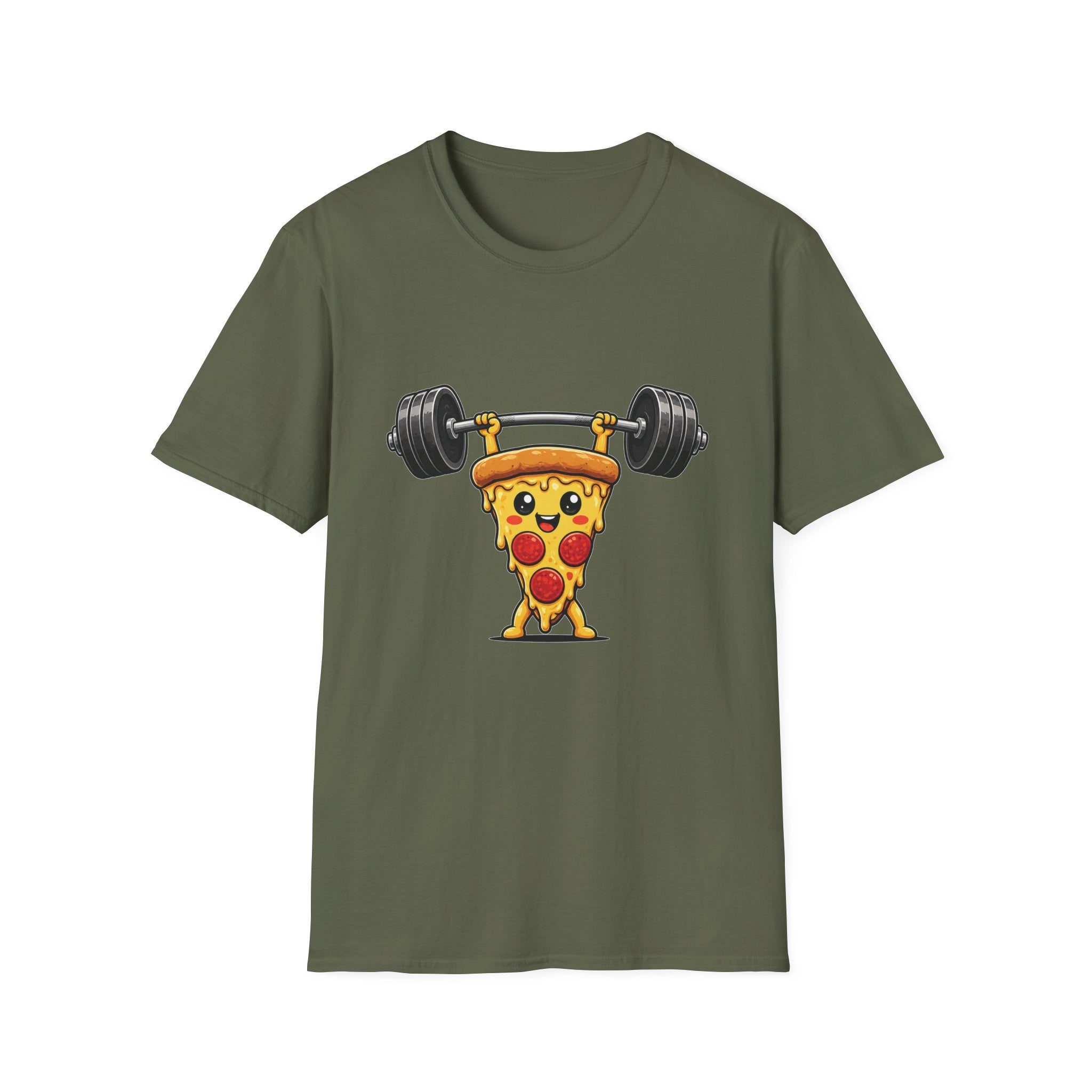 Pizza Weightlifter T-Shirt