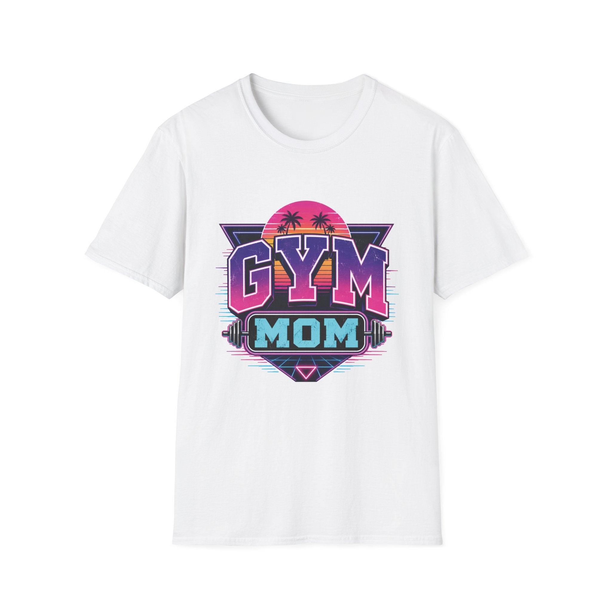 Retro Gym Mom T-Shirt