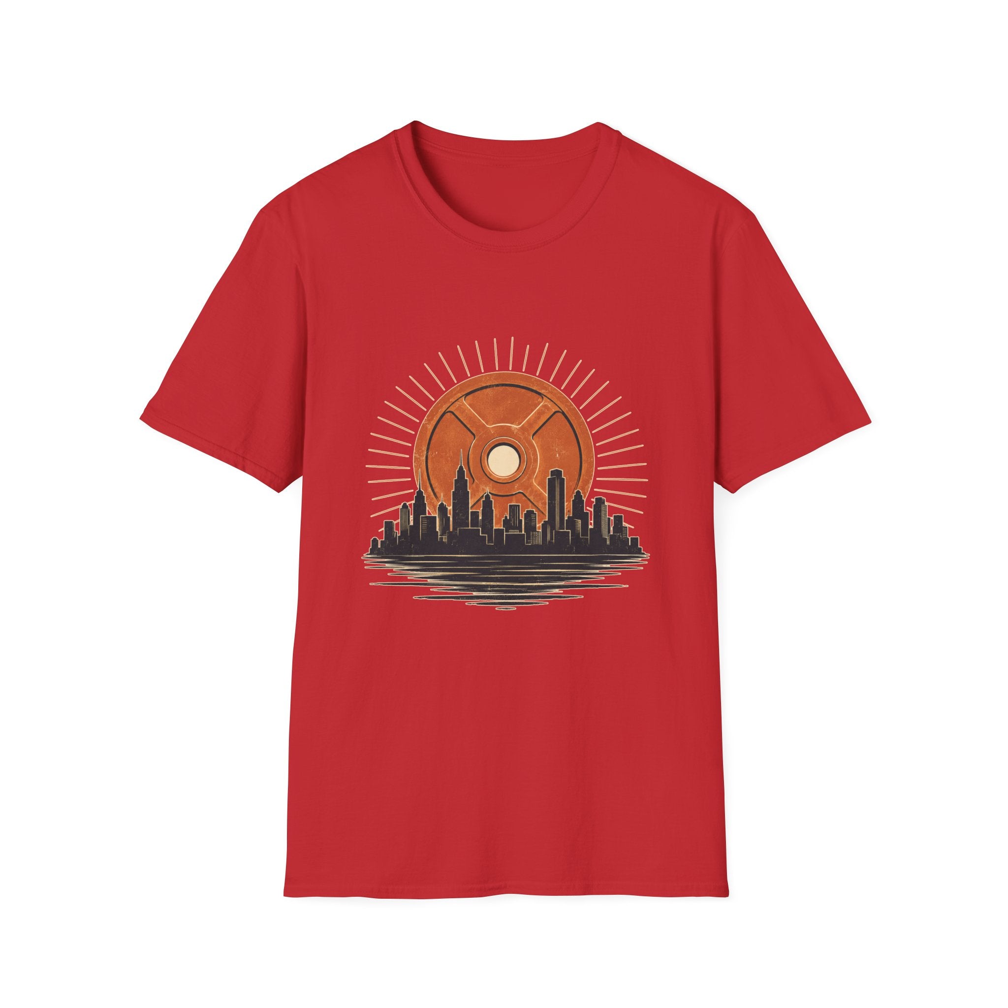 Weight Plate Sunset T-Shirt