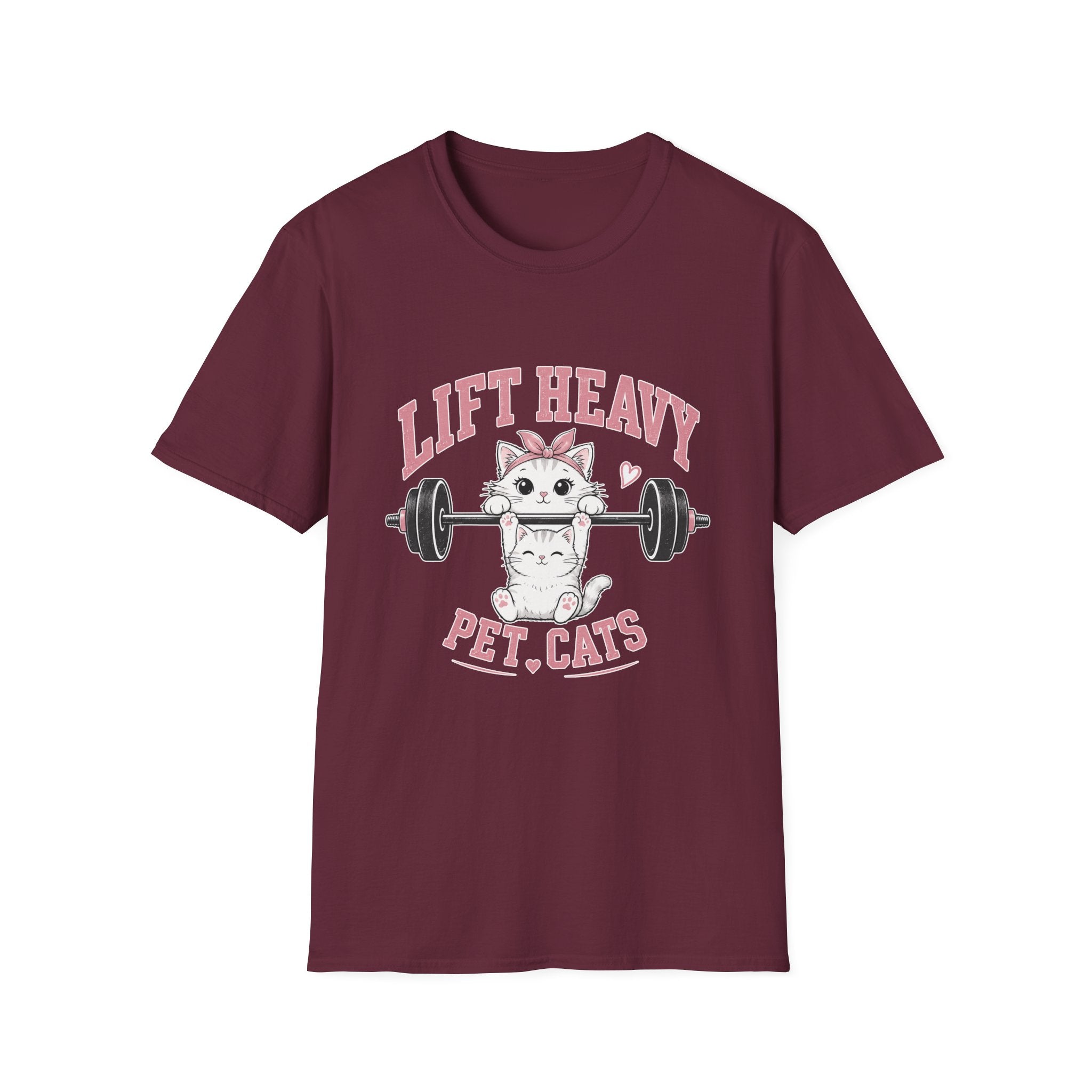 Lift Heavy Pet Cats T-Shirt