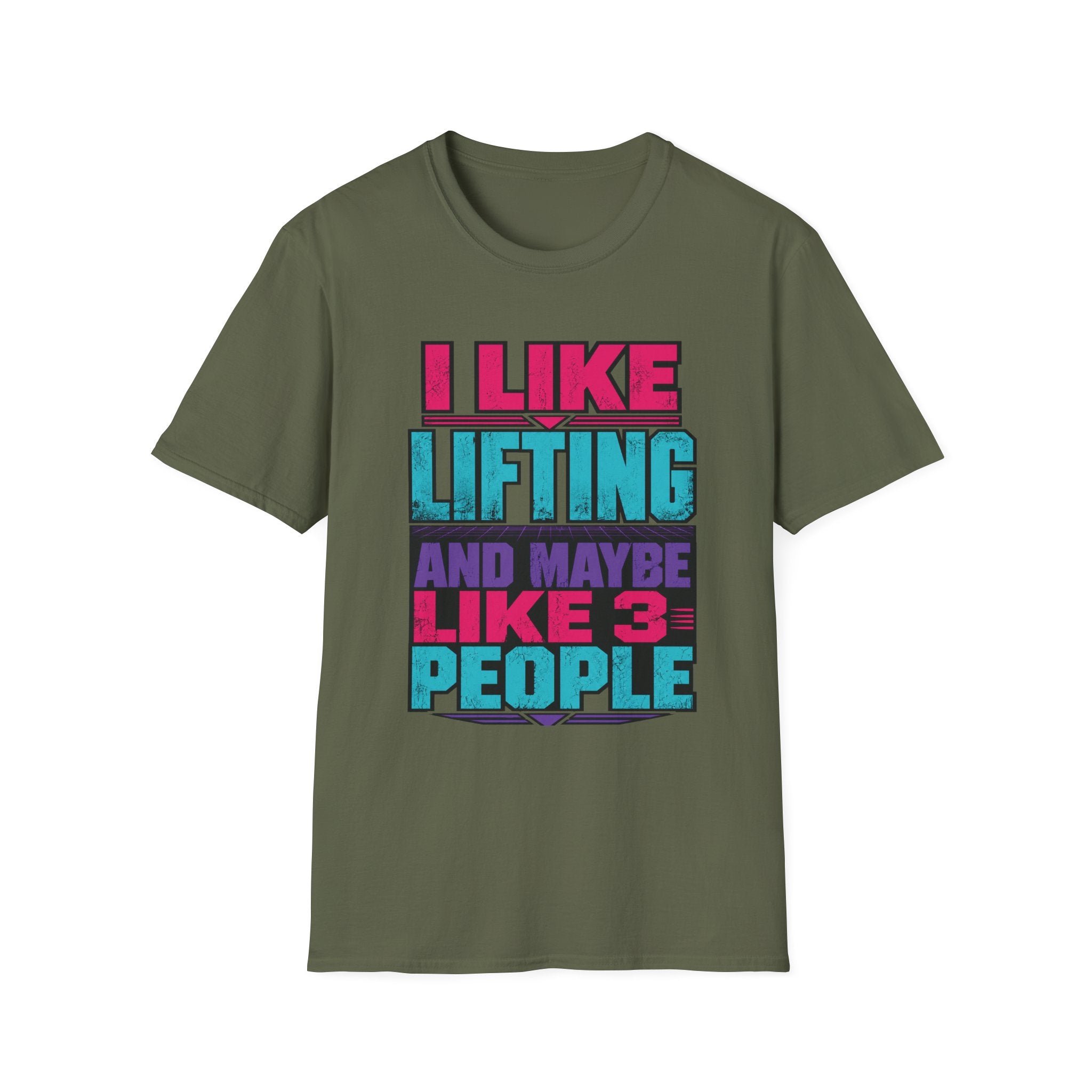 Lifting and Three People T-Shirt