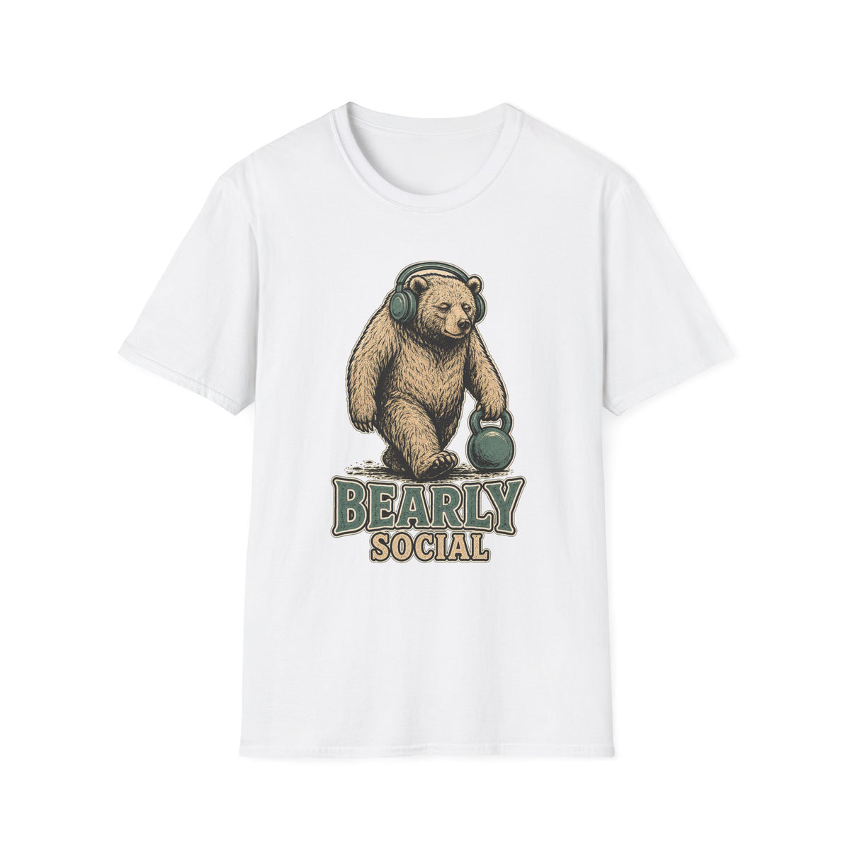 Bearly Social T-Shirt