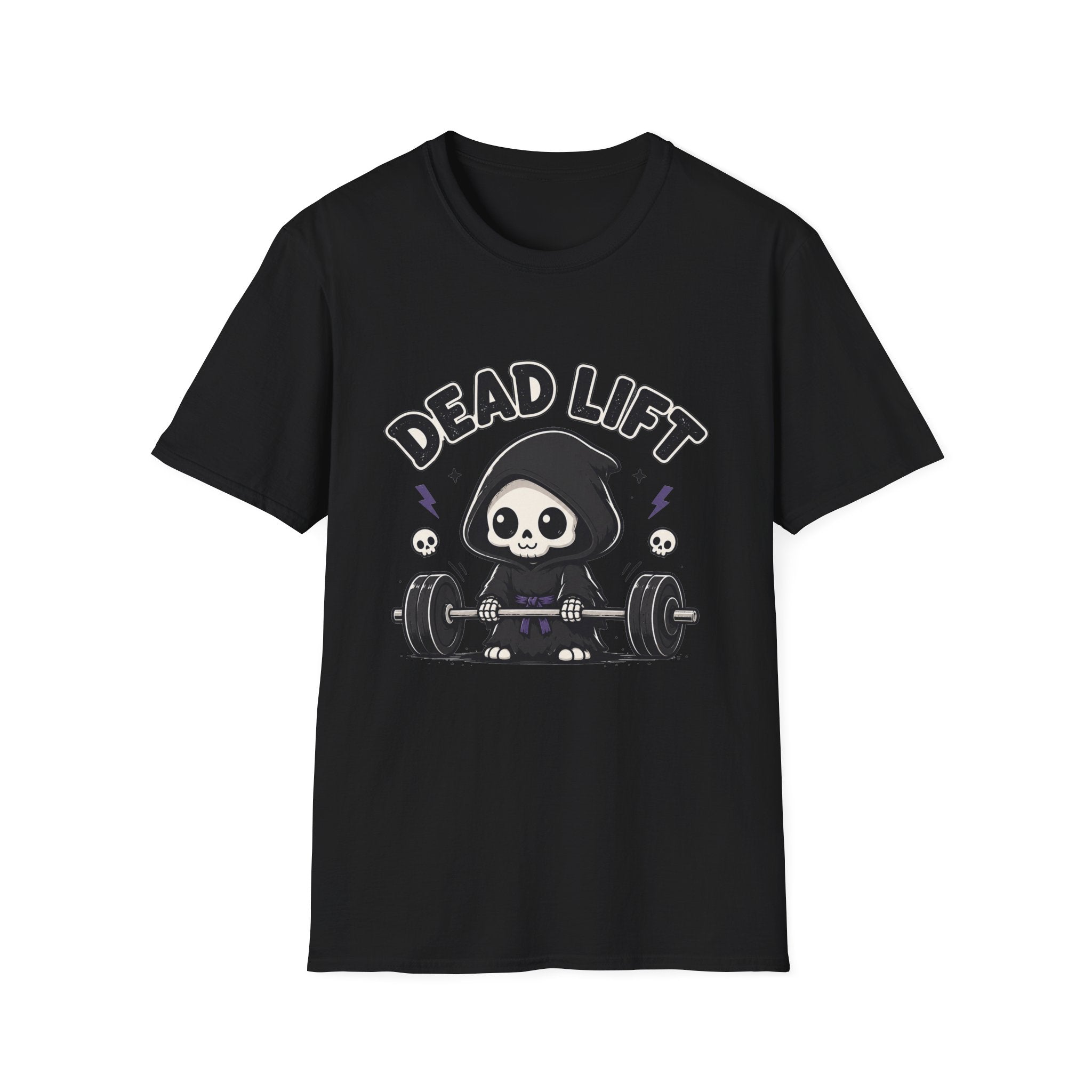 Cute Grim Reaper Deadlift T-Shirt