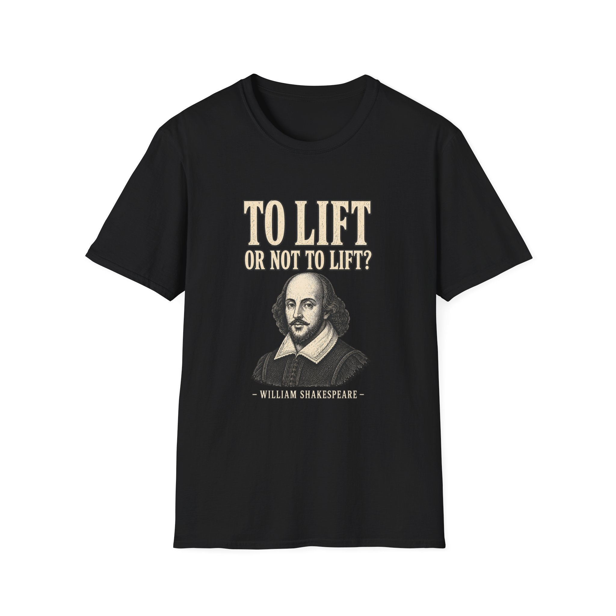 Shakespeare Lifting Question T-Shirt