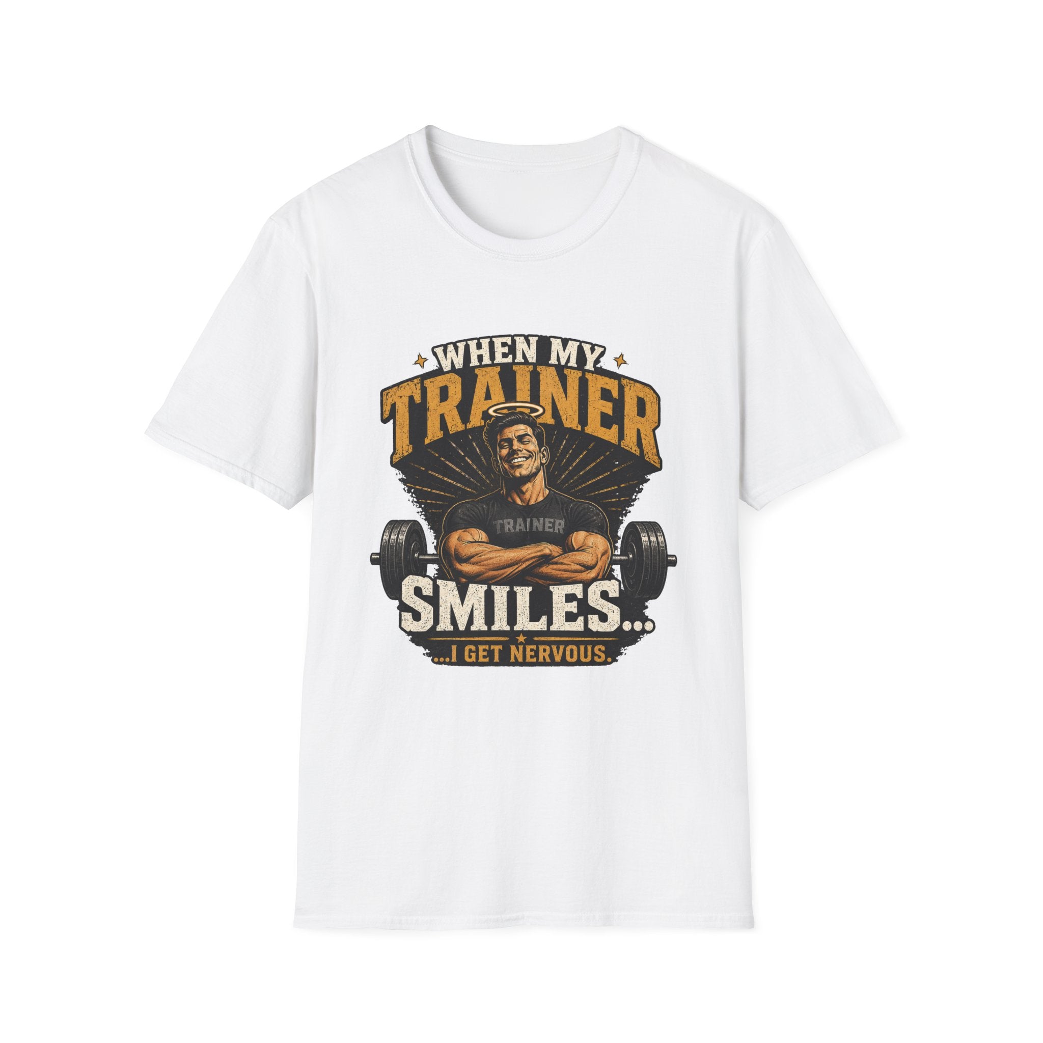 Nervous Trainer Smile T-Shirt