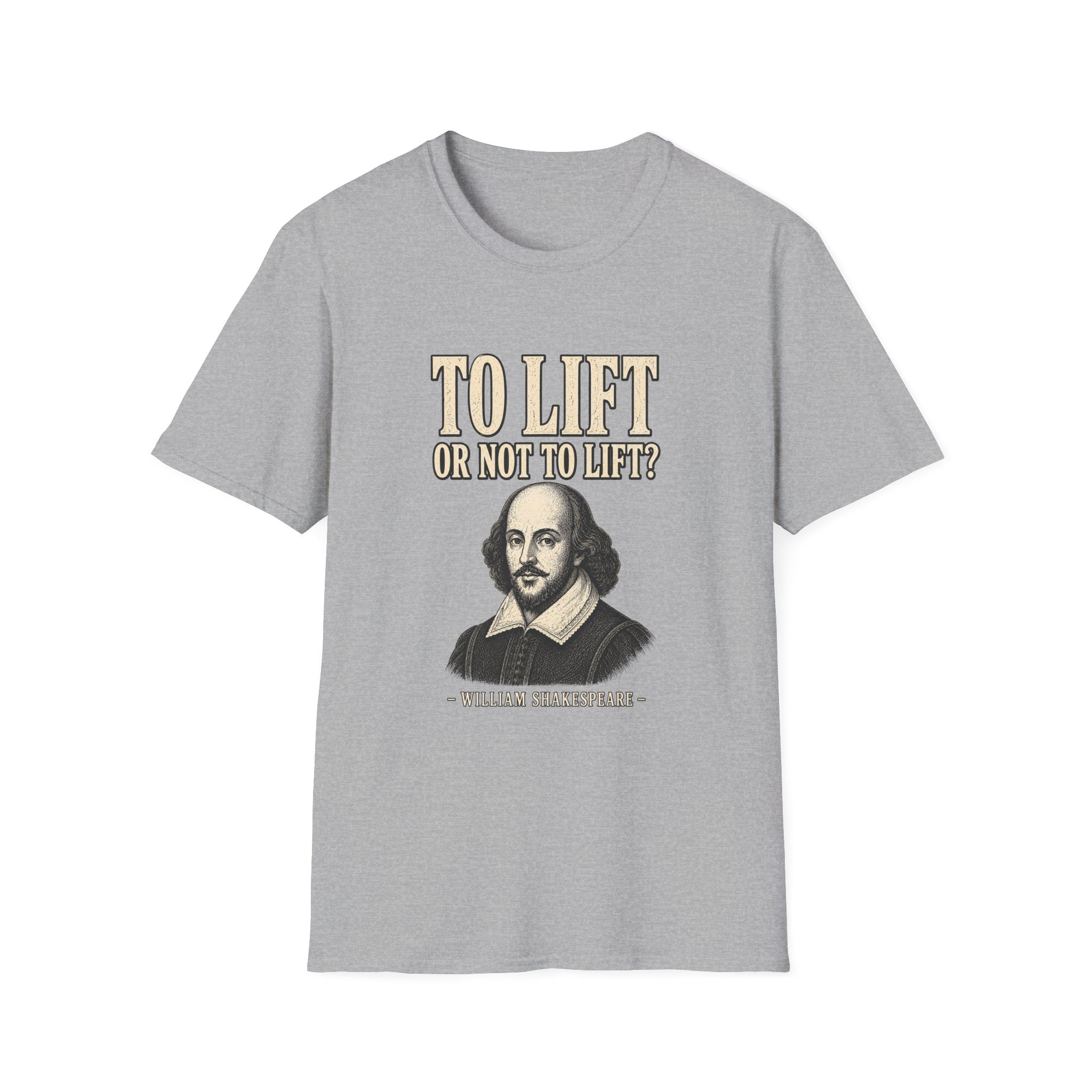 Shakespeare Lifting Question T-Shirt