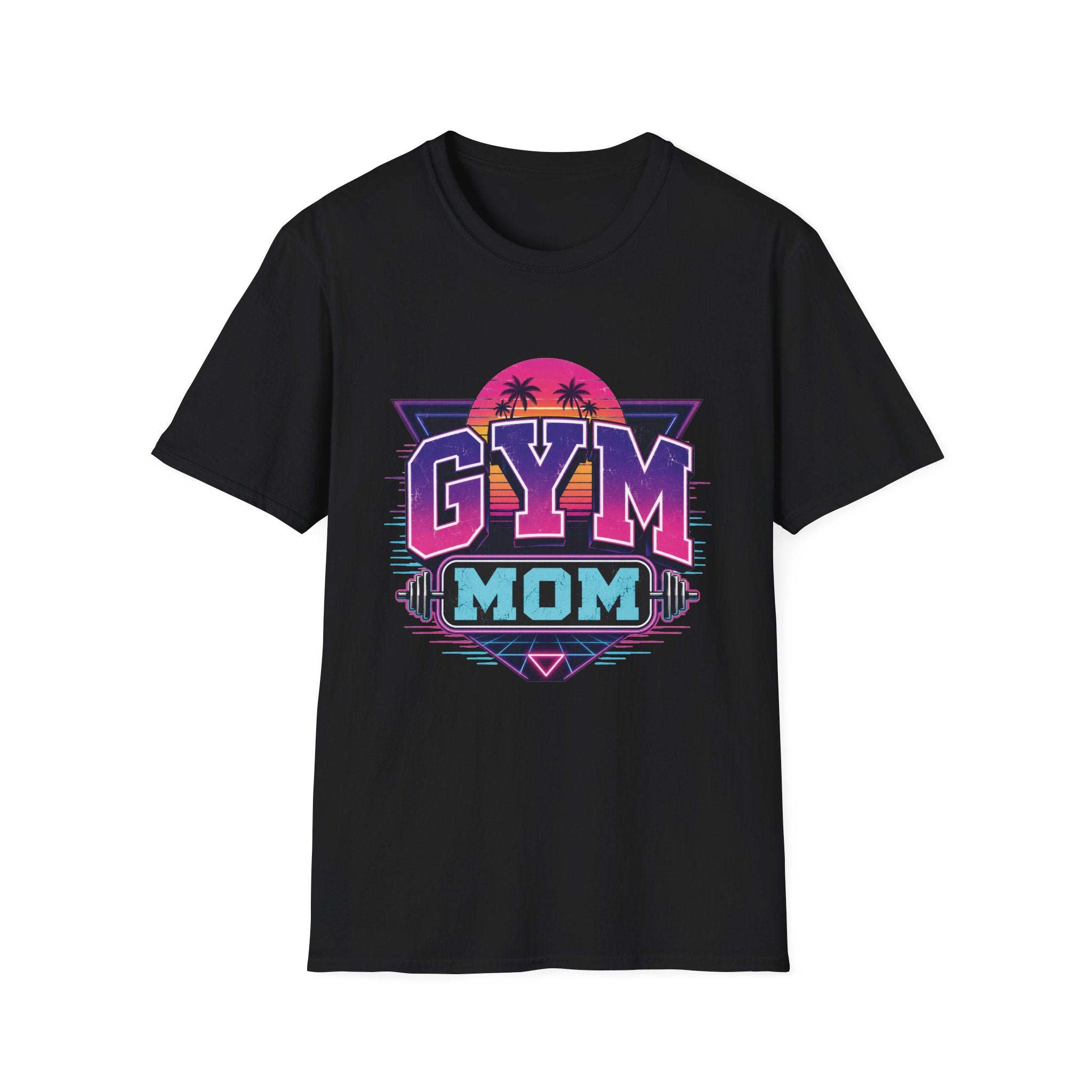 Retro Gym Mom T-Shirt