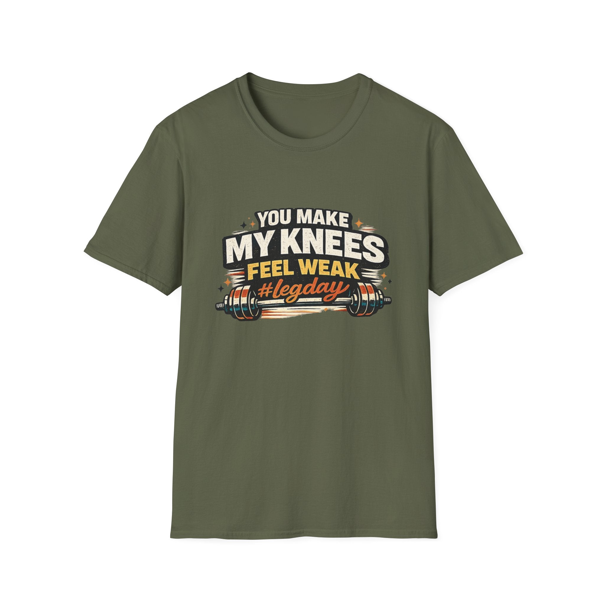Weak Knees Leg Day T-Shirt