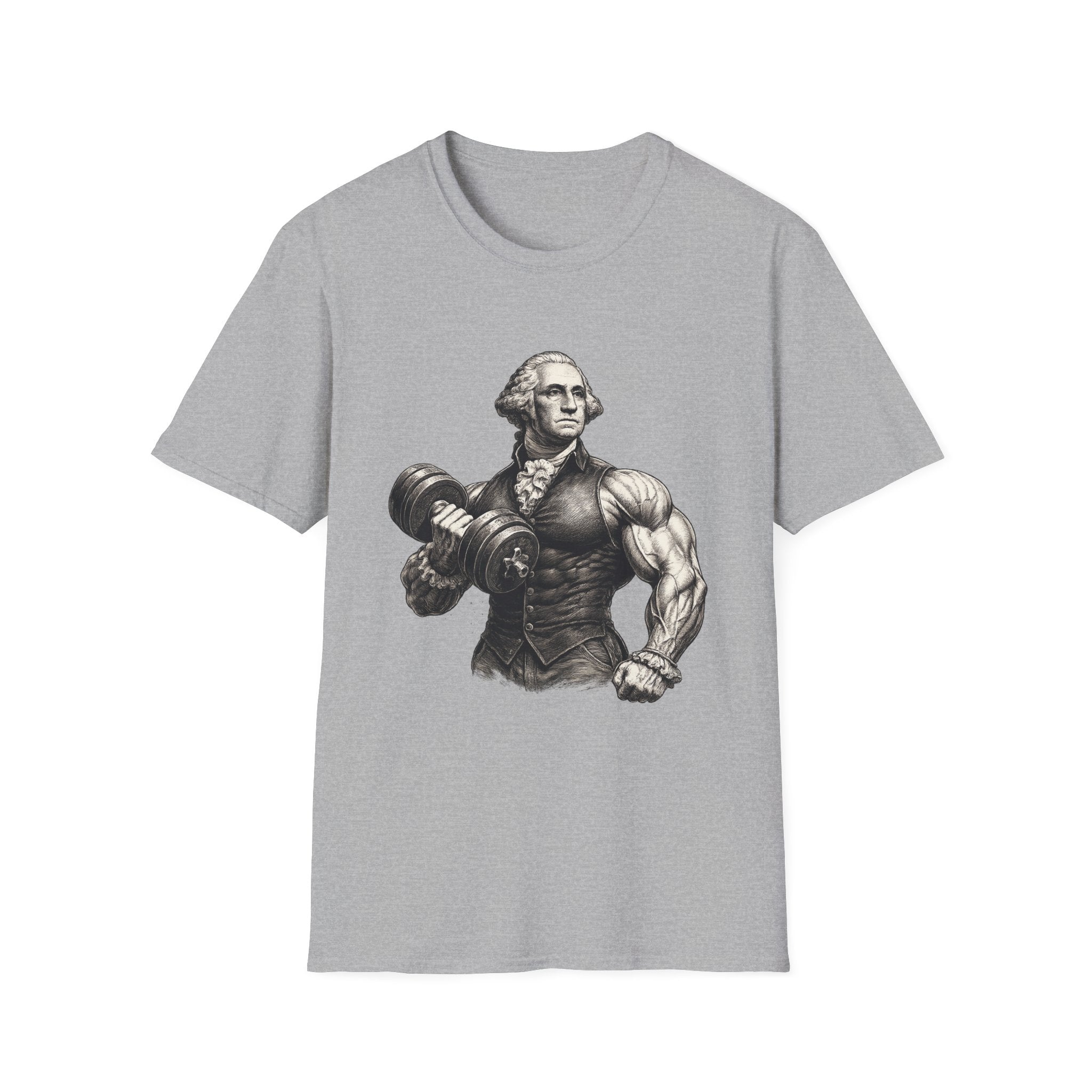 George Washington Bodybuilder T-Shirt