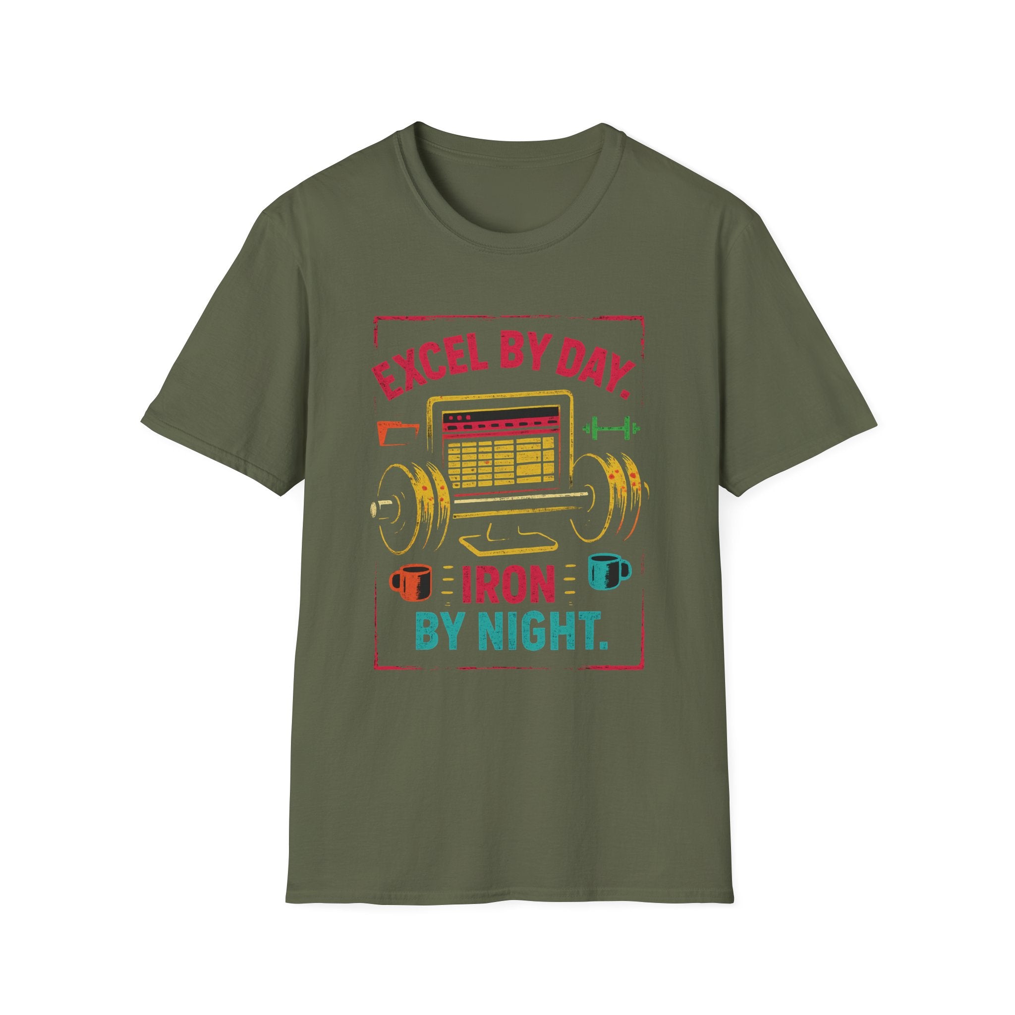 Excel By Day Iron By Night T-Shirt