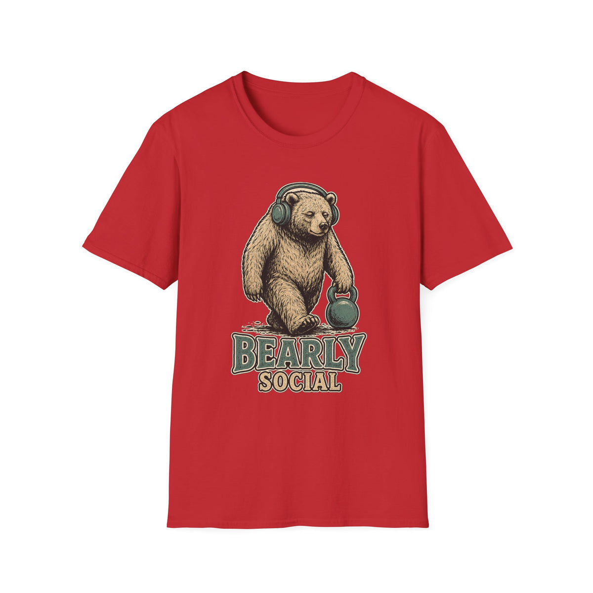 Bearly Social T-Shirt