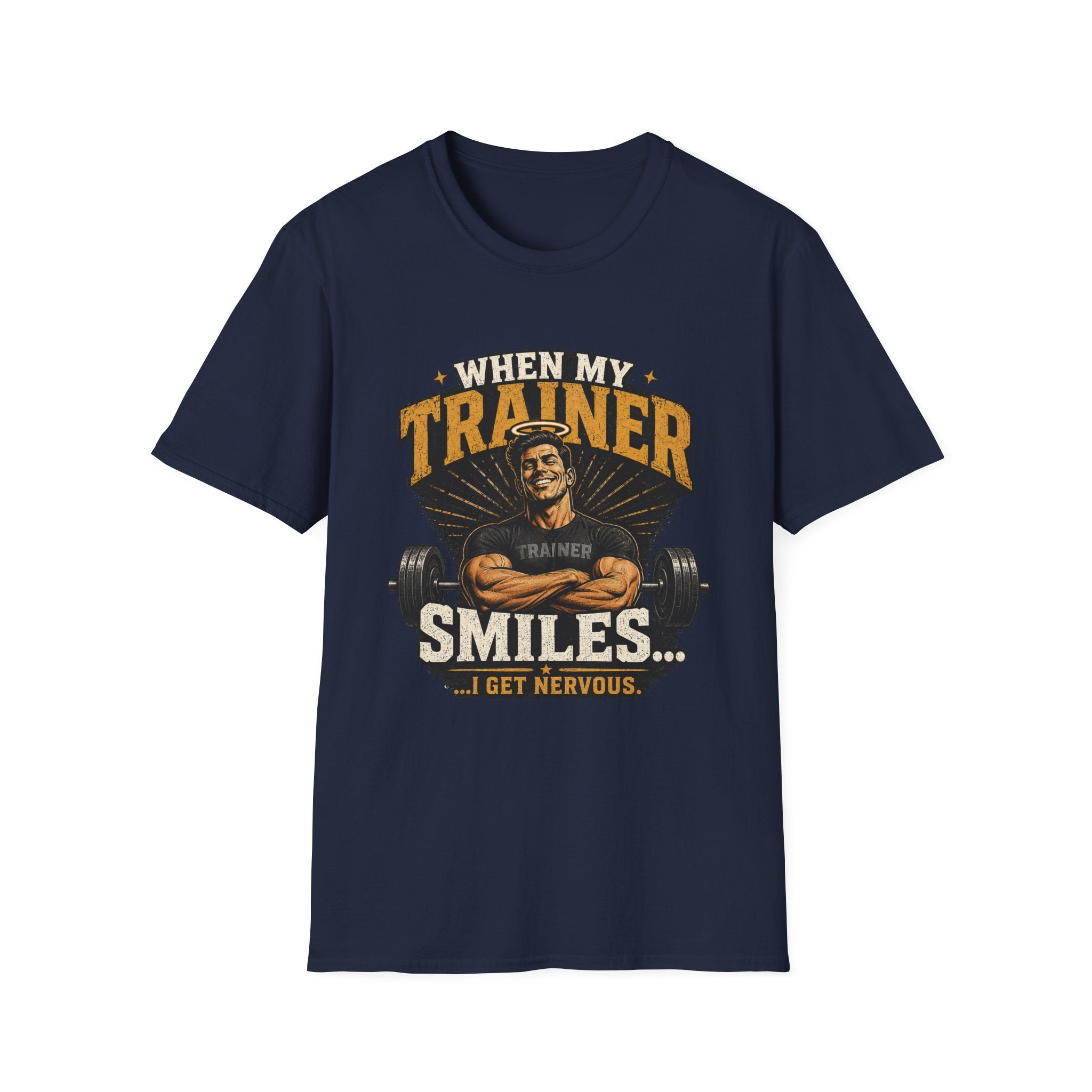 Nervous Trainer Smile T-Shirt