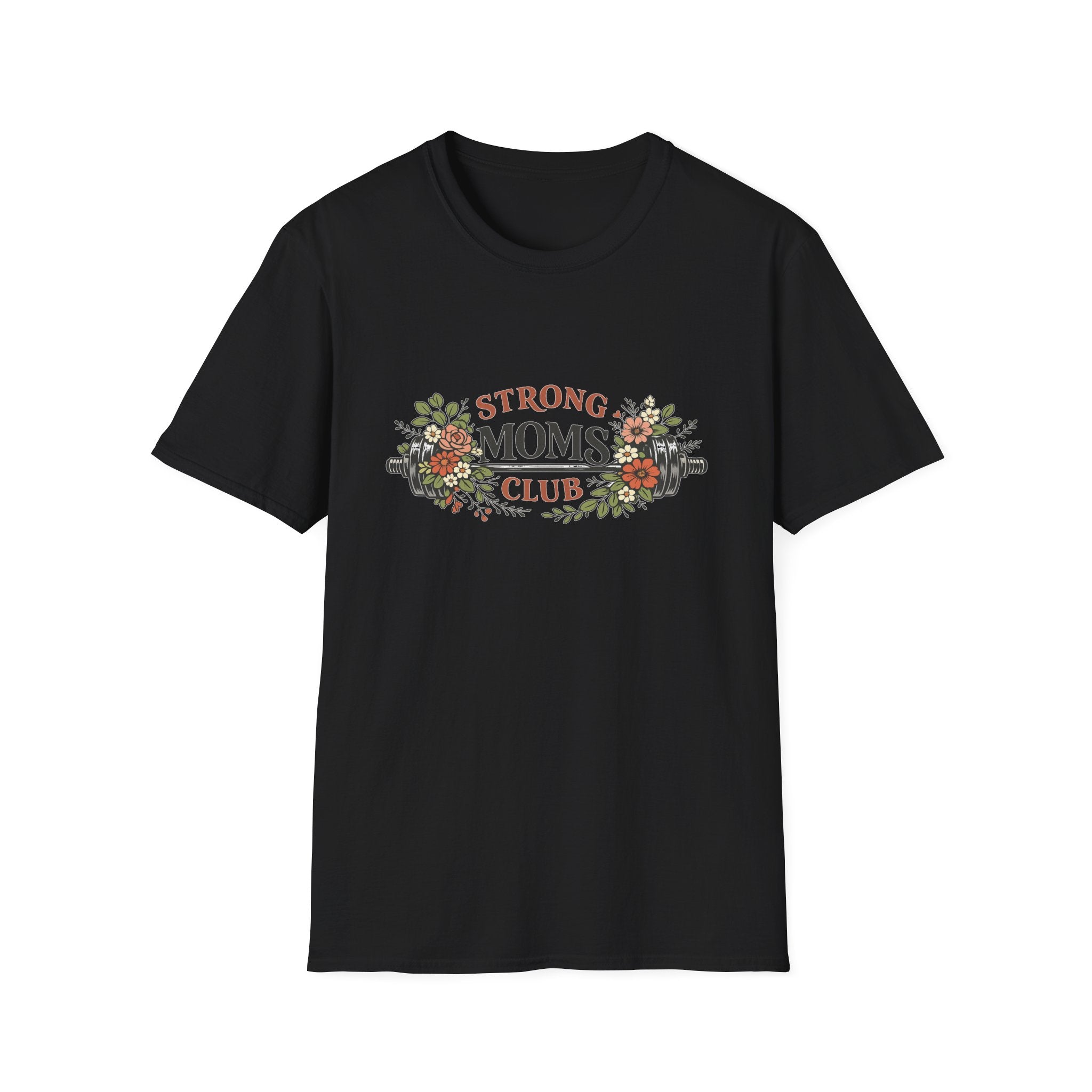 Floral Strong Moms T-Shirt