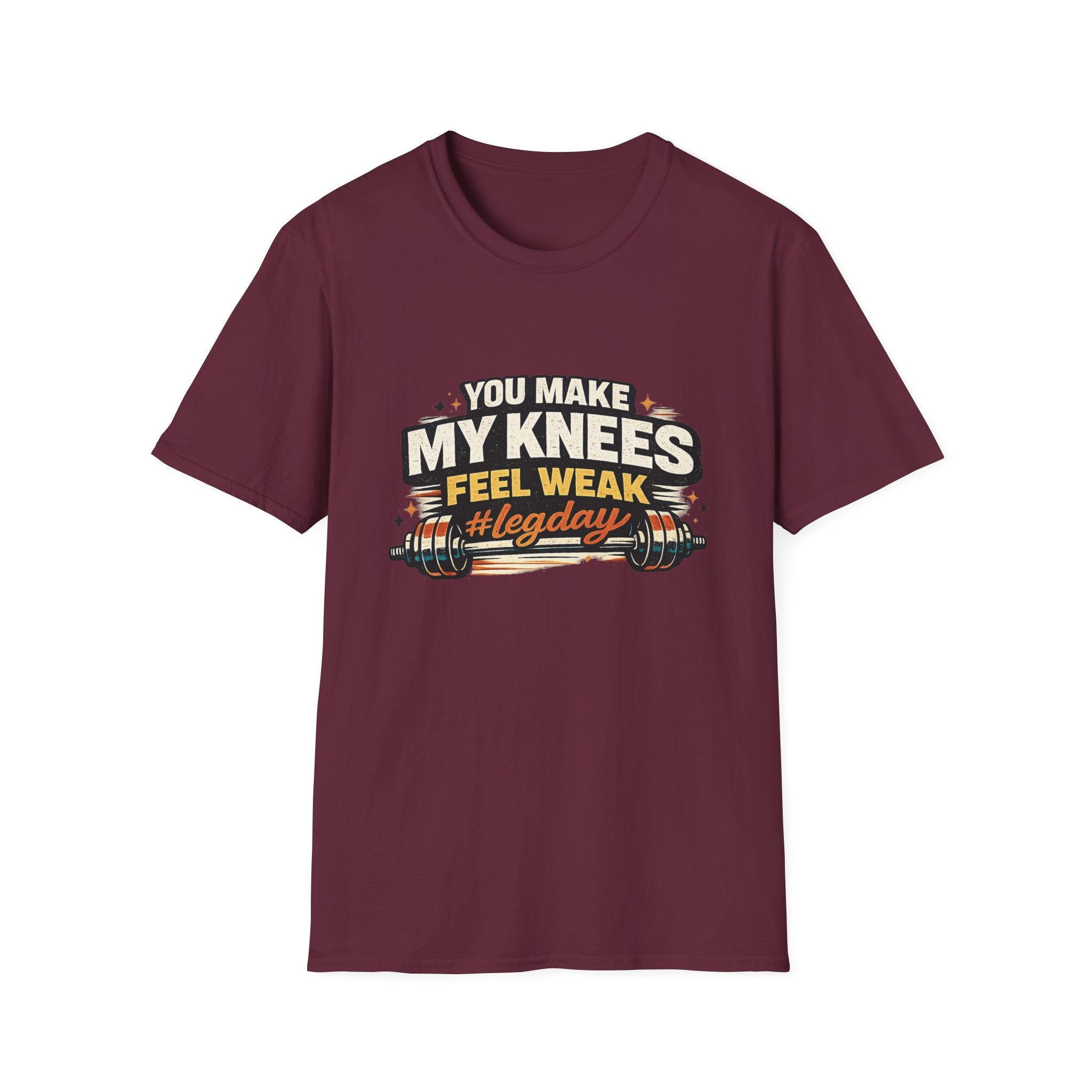 Weak Knees Leg Day T-Shirt