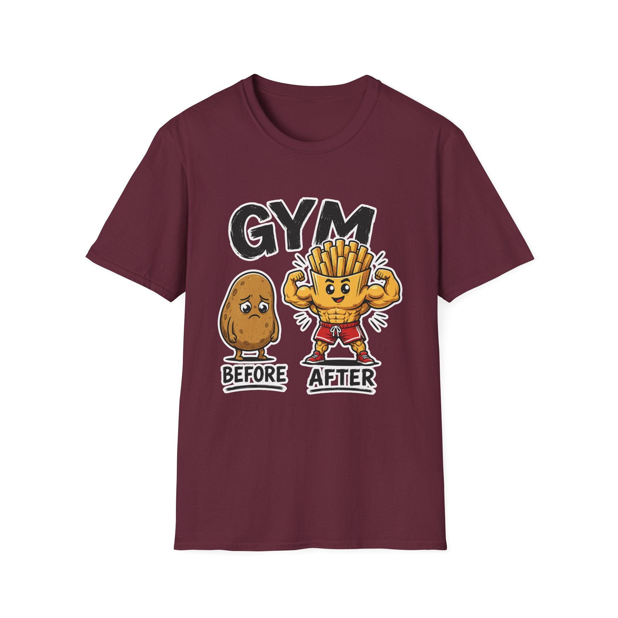 Gym Potato Transformation T-Shirt