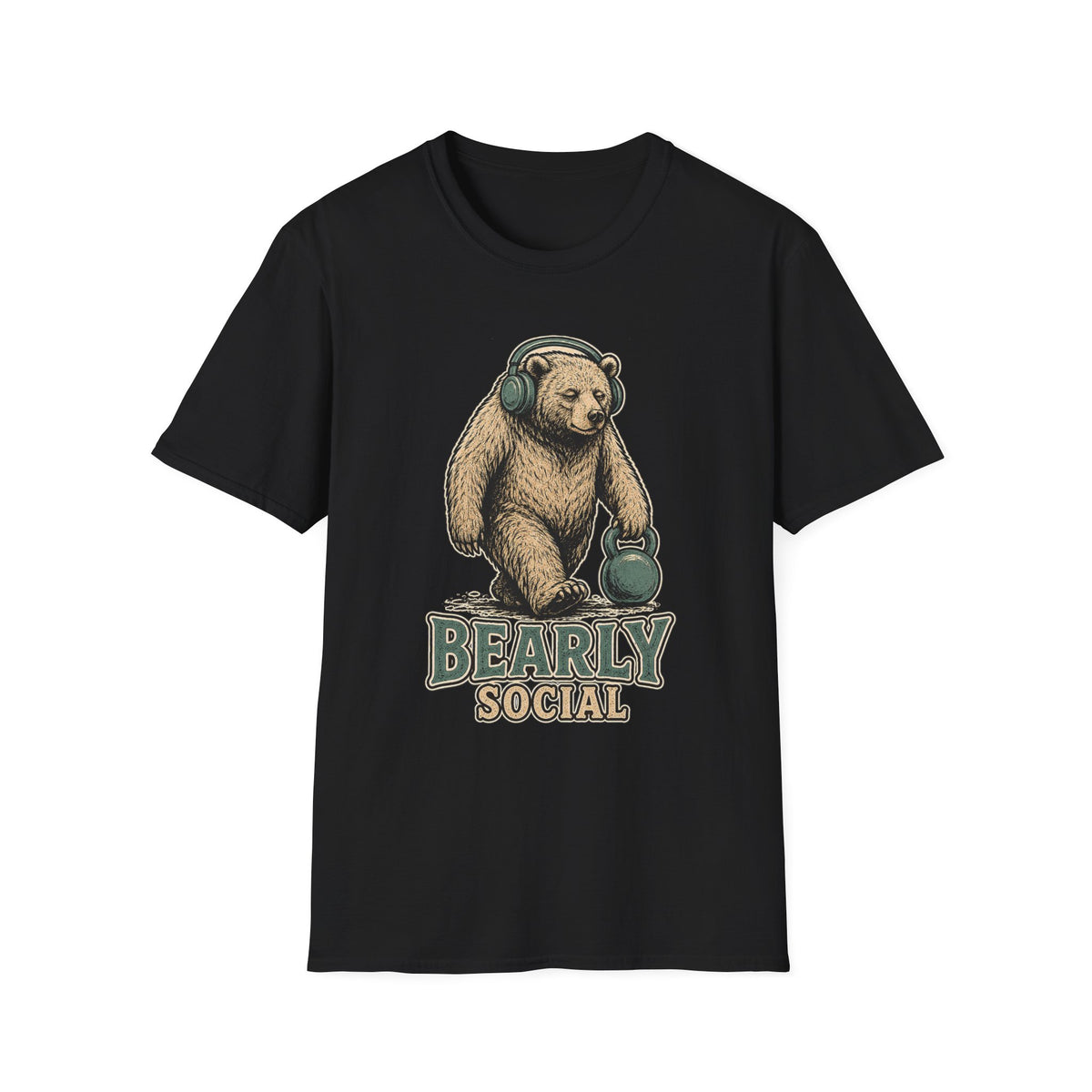 Bearly Social T-Shirt