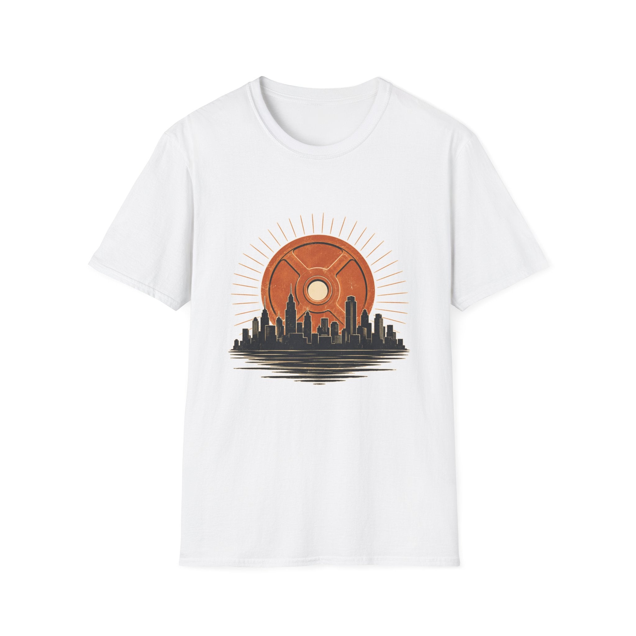 Weight Plate Sunset T-Shirt