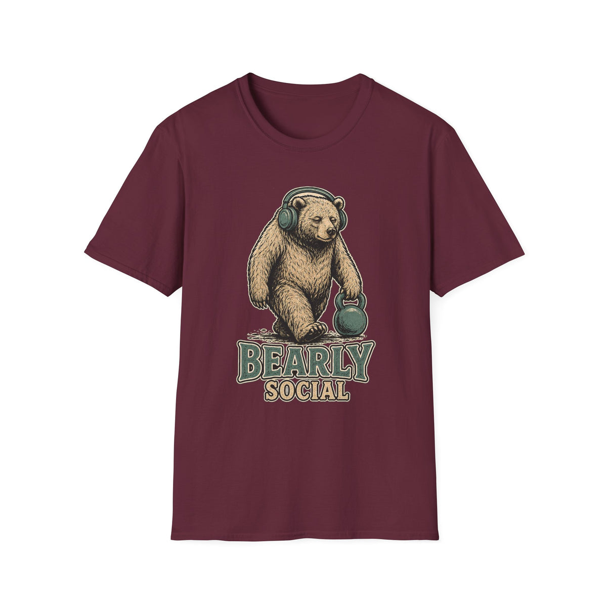 Bearly Social T-Shirt