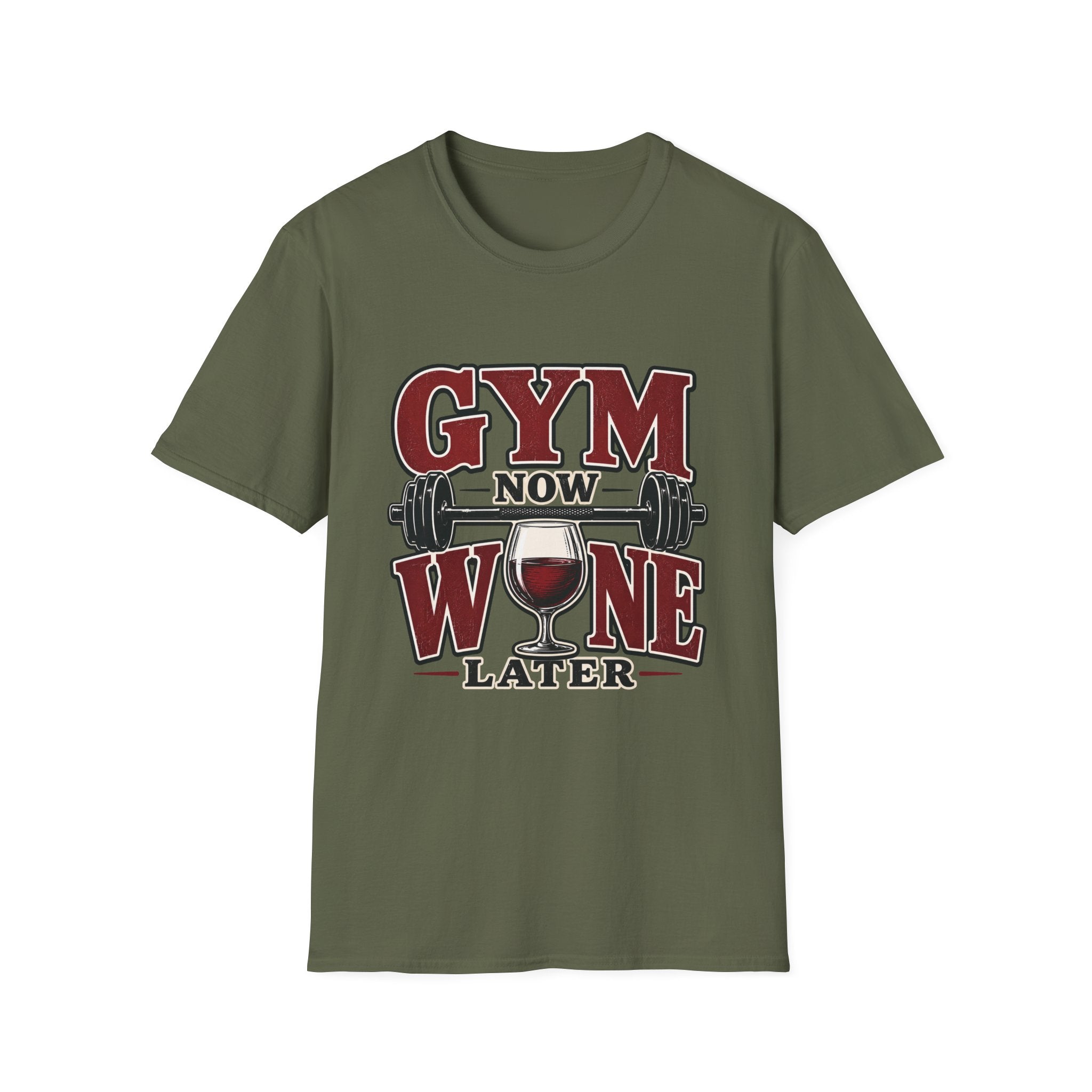 Gym Now Wine Later T-Shirt