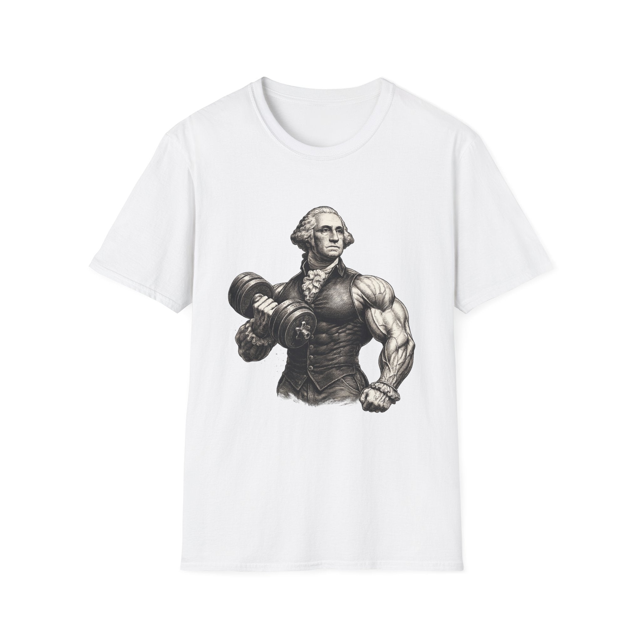 George Washington Bodybuilder T-Shirt