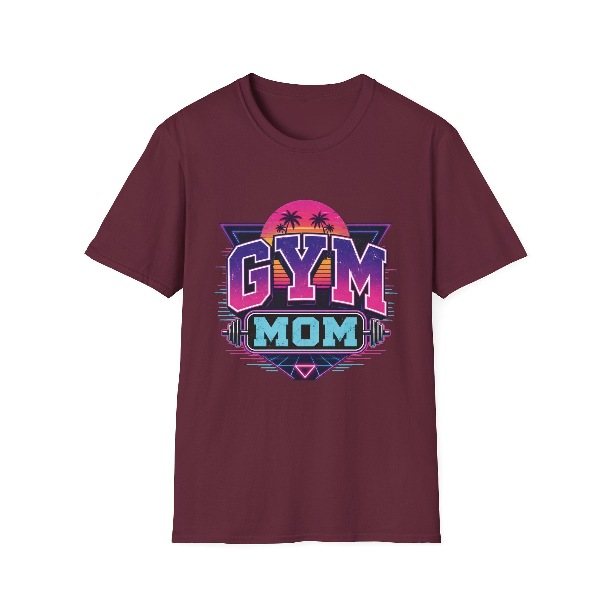 Retro Gym Mom T-Shirt
