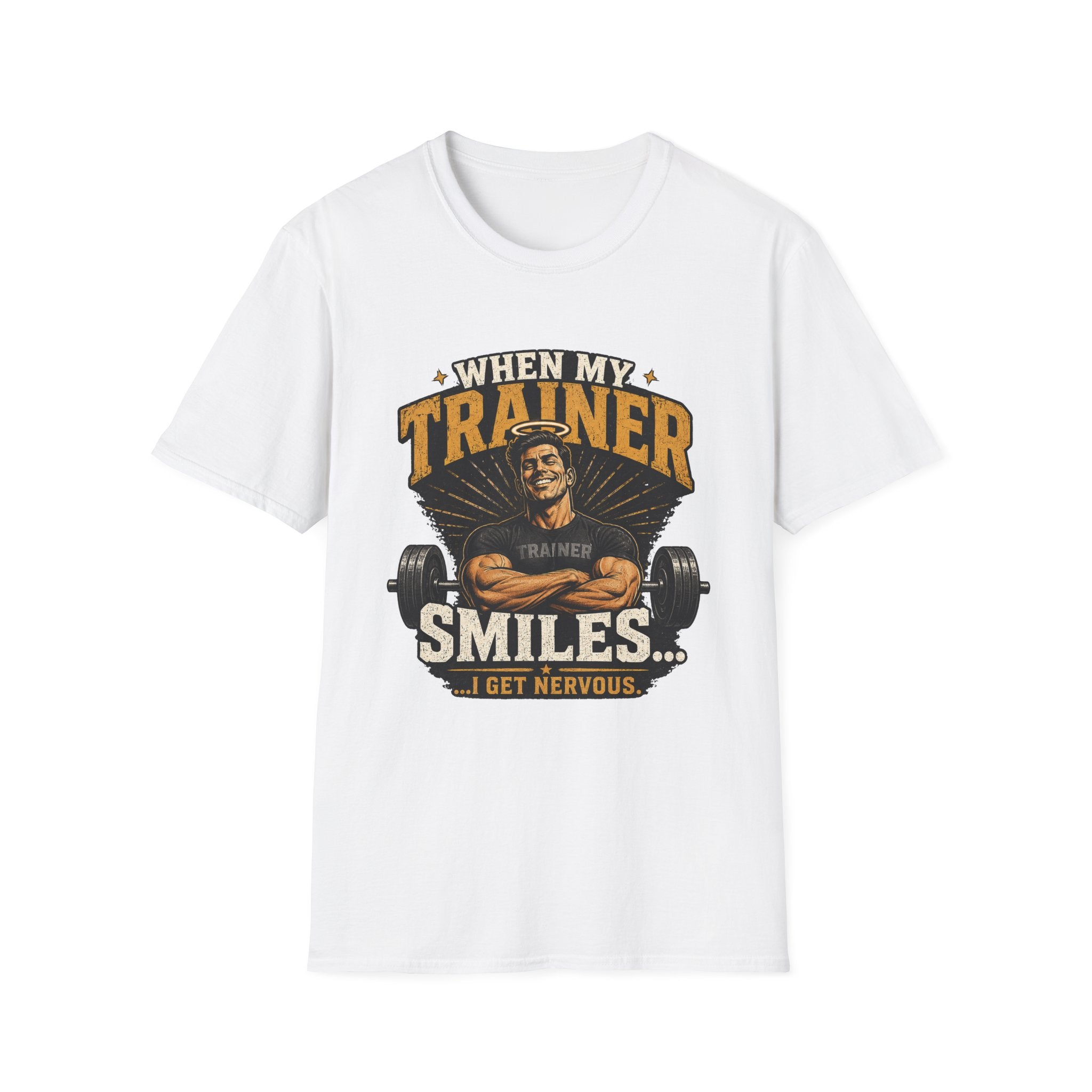 Nervous Trainer Smile T-Shirt