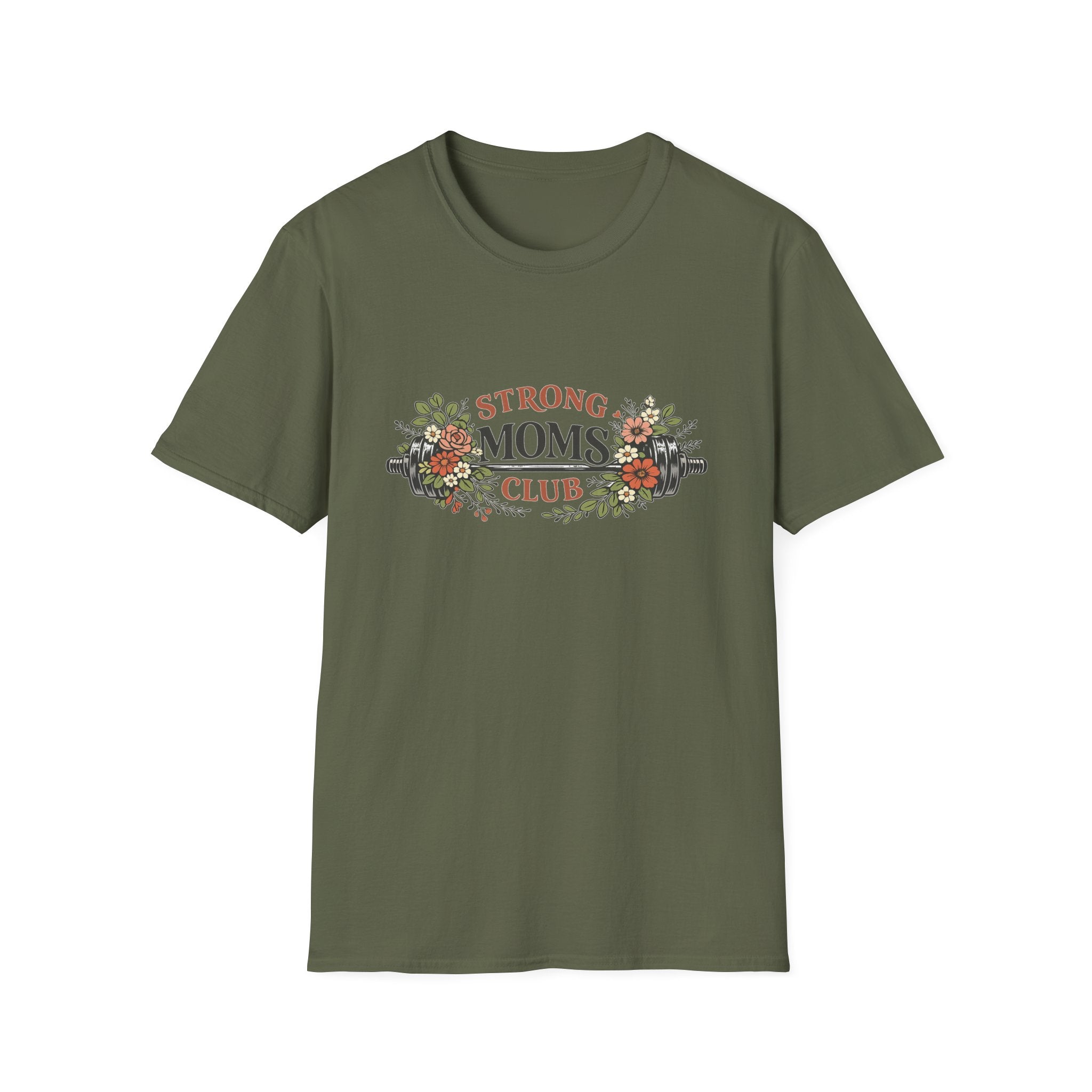Floral Strong Moms T-Shirt