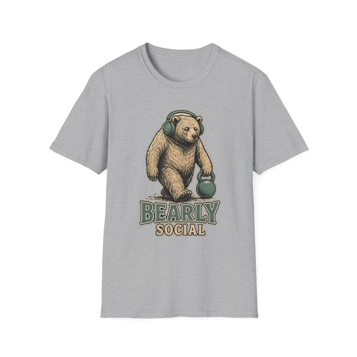 Bearly Social T-Shirt