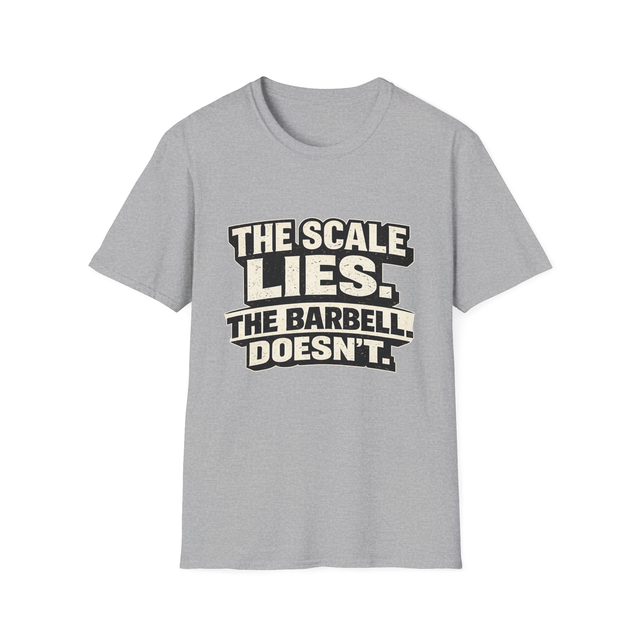 The Barbell Doesn’t Lie T-Shirt