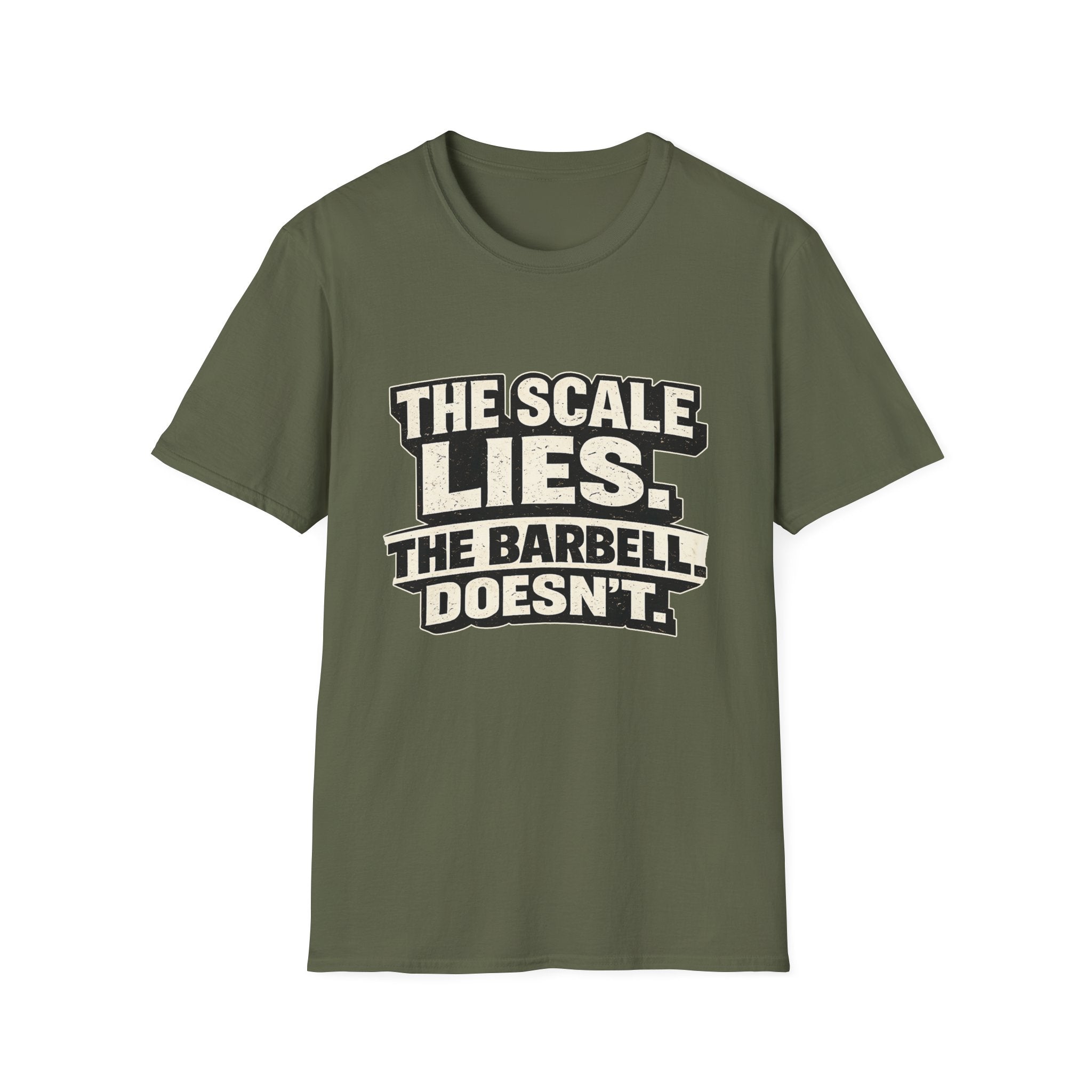 The Barbell Doesn’t Lie T-Shirt