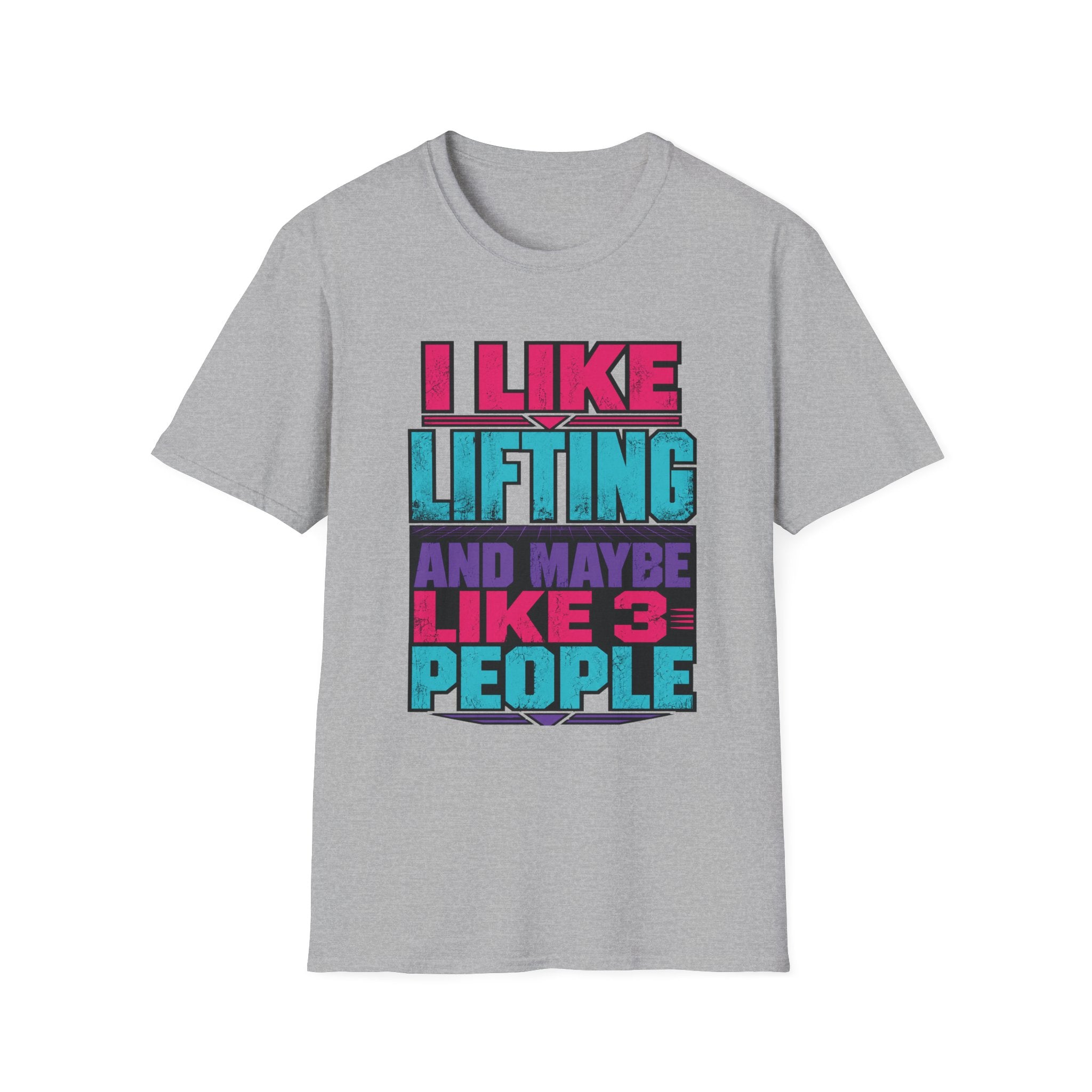 Lifting and Three People T-Shirt