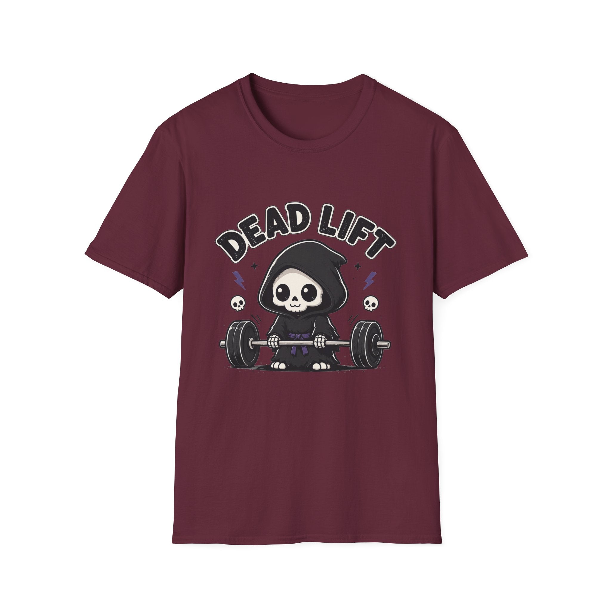 Cute Grim Reaper Deadlift T-Shirt