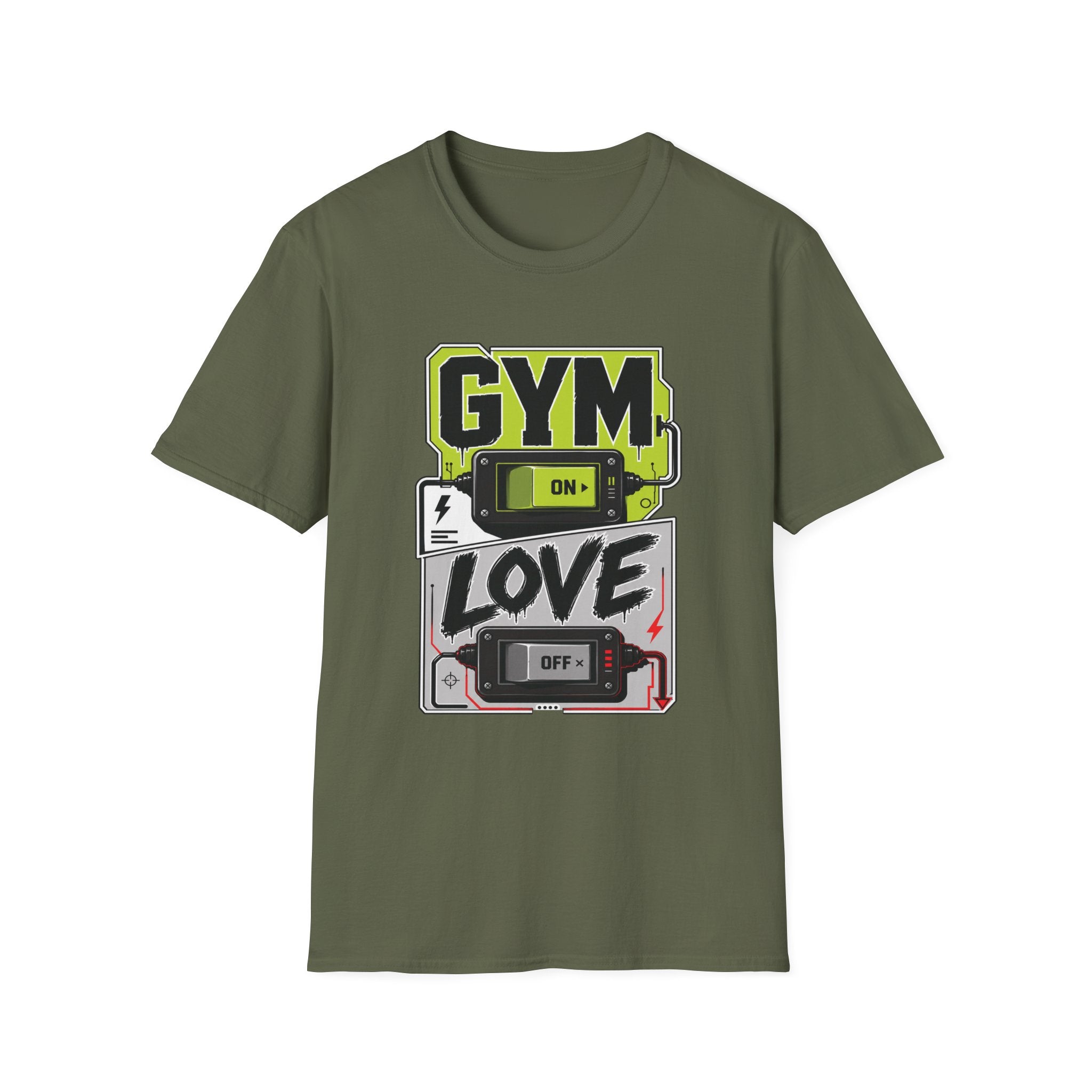 Gym On Love Off T-Shirt