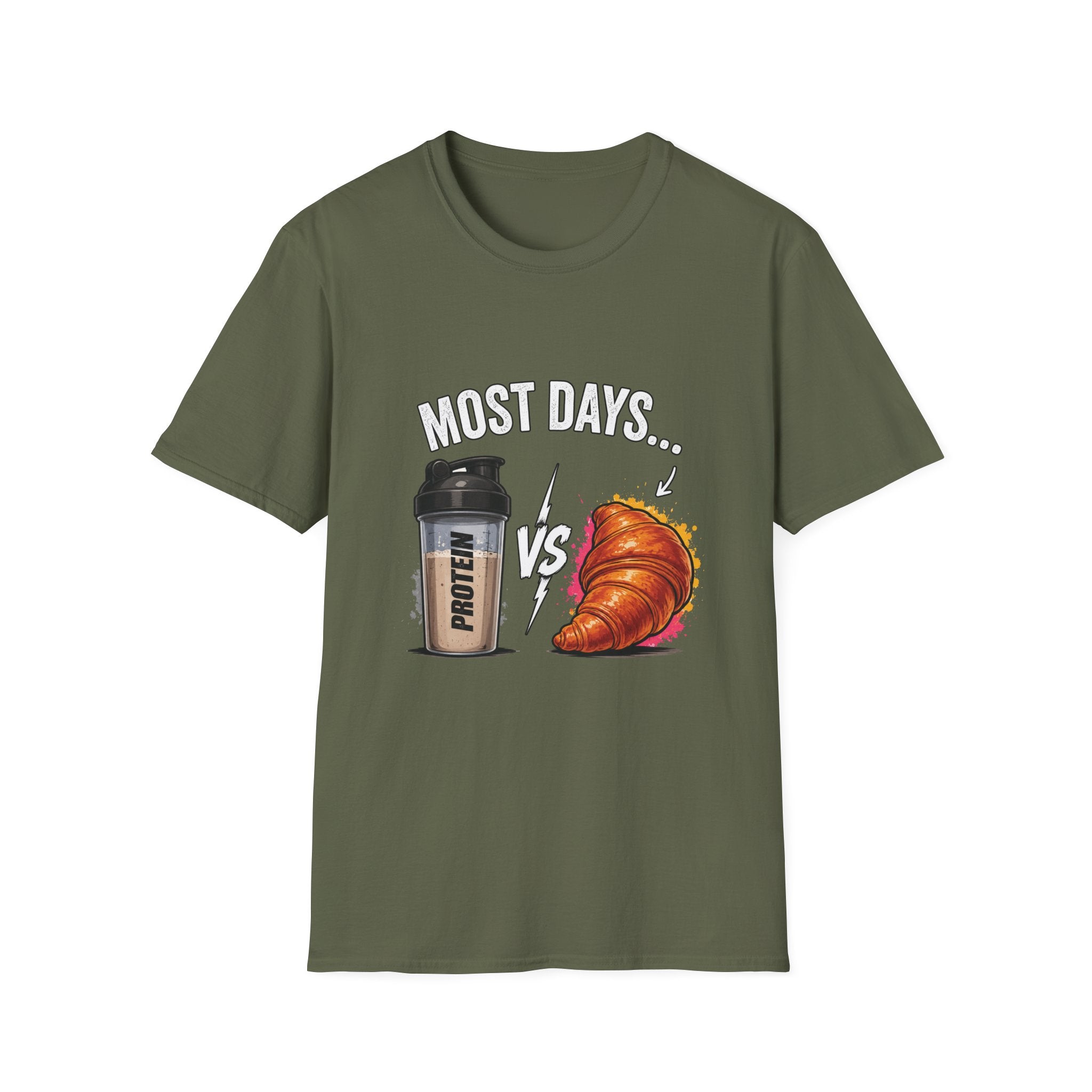 Protein vs Croissant T-Shirt