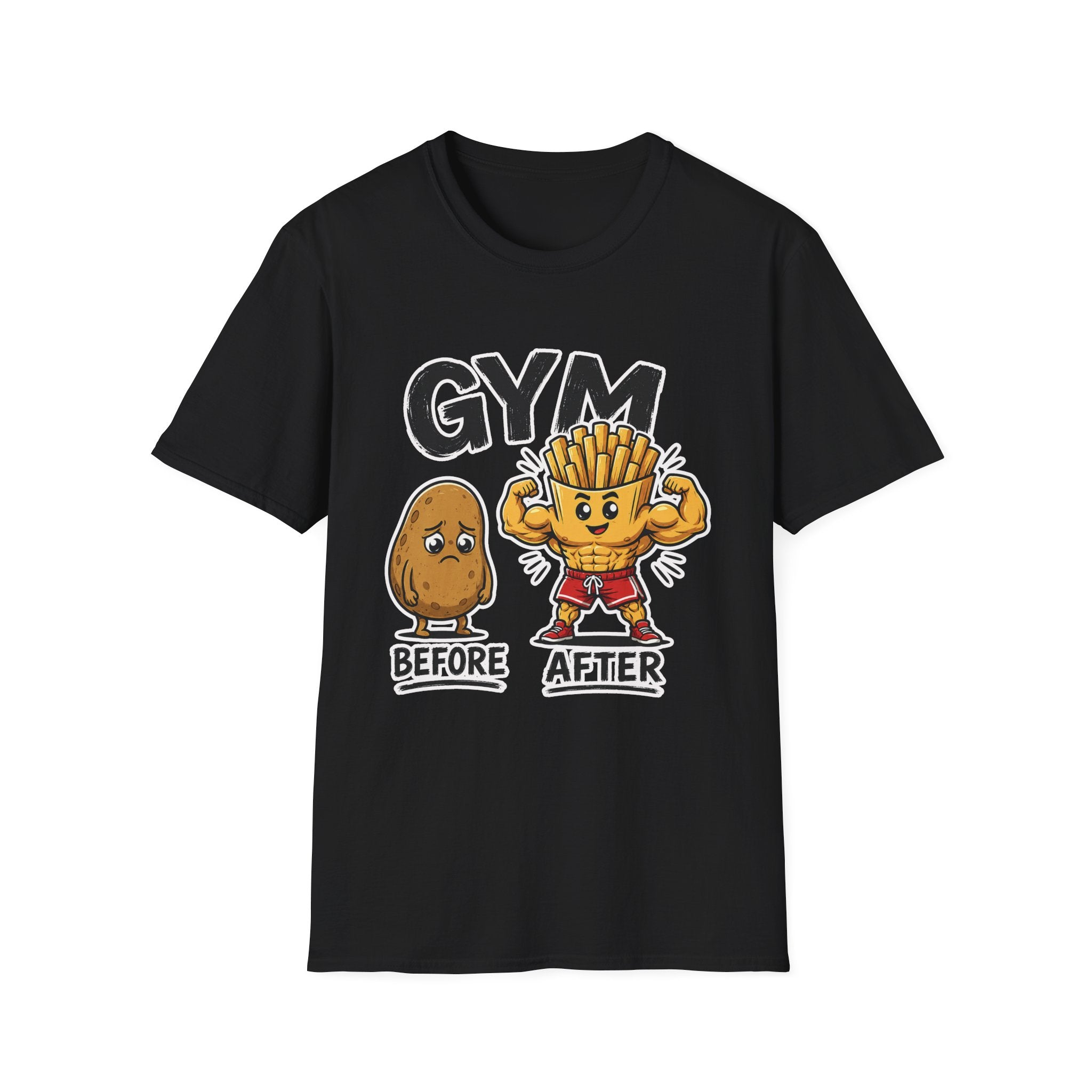 Gym Potato Transformation T-Shirt