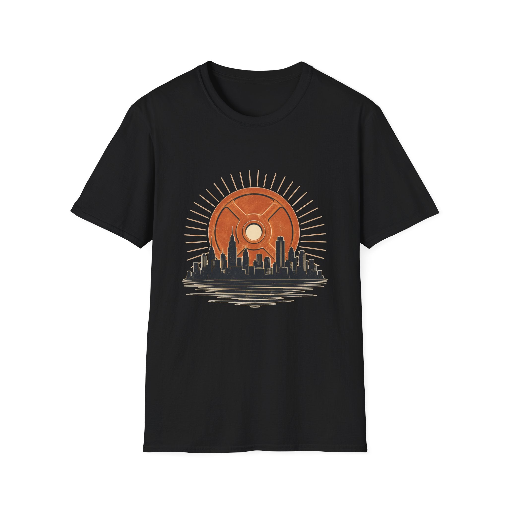 Weight Plate Sunset T-Shirt