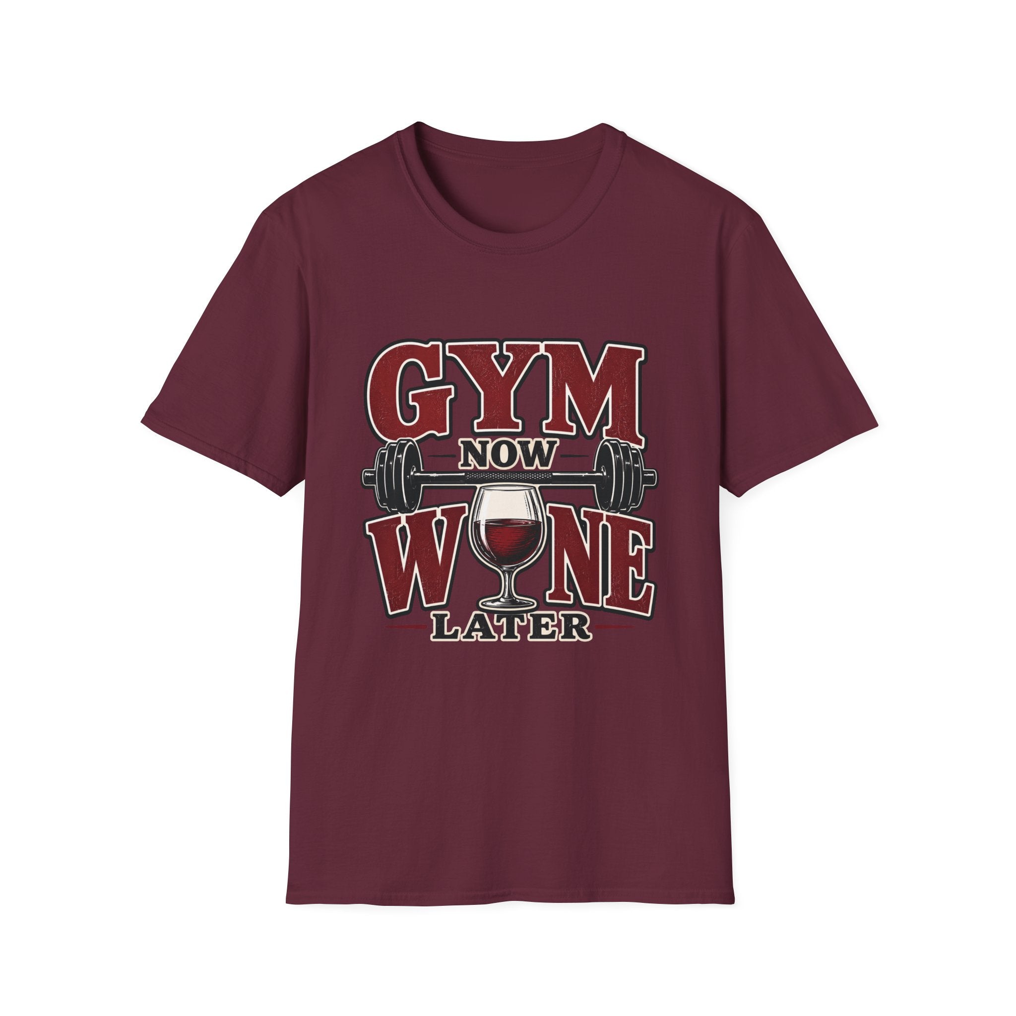 Gym Now Wine Later T-Shirt